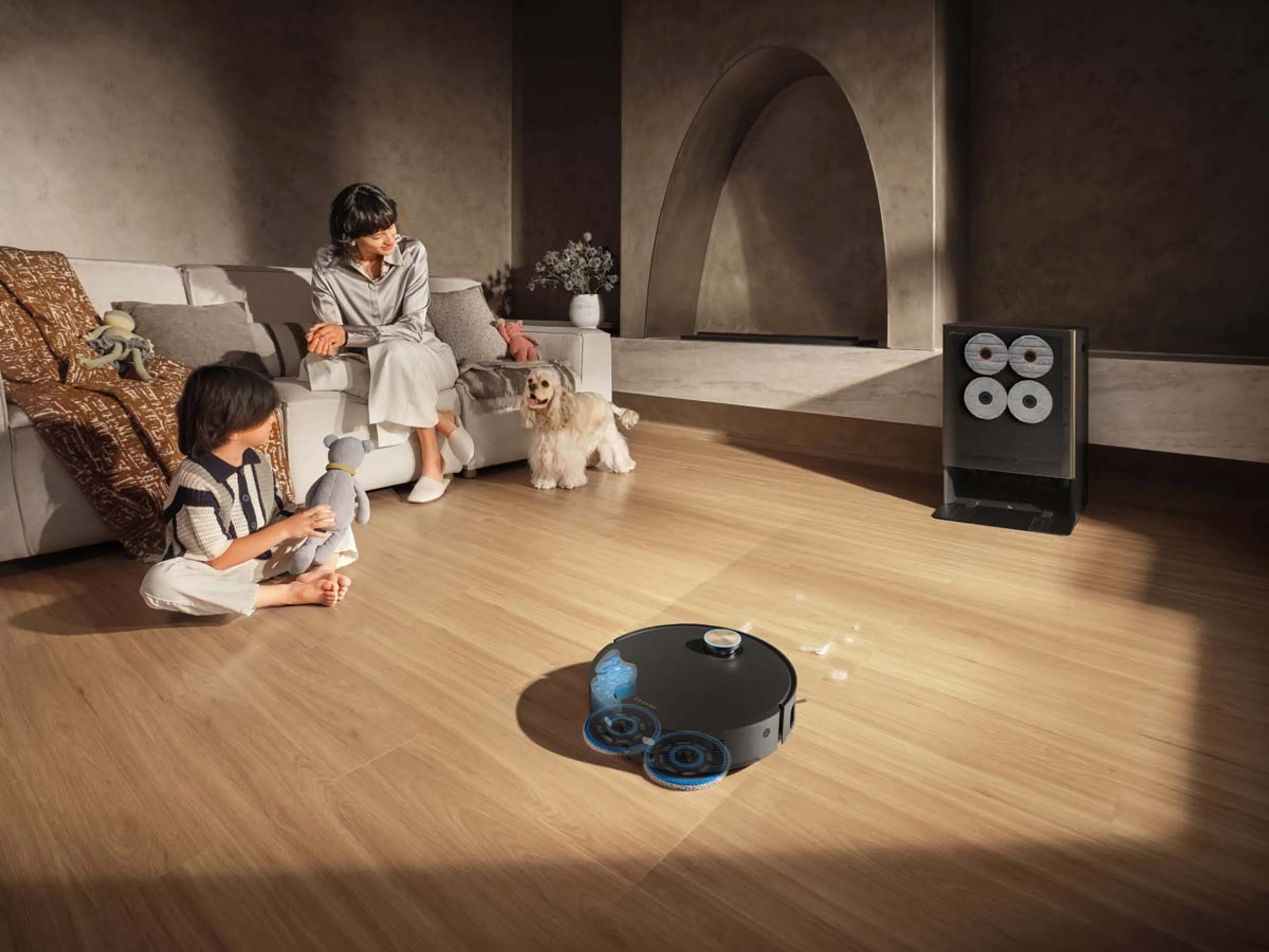 Dreame Robotstofzuiger 2in1 Matrix10 Ultra Black image