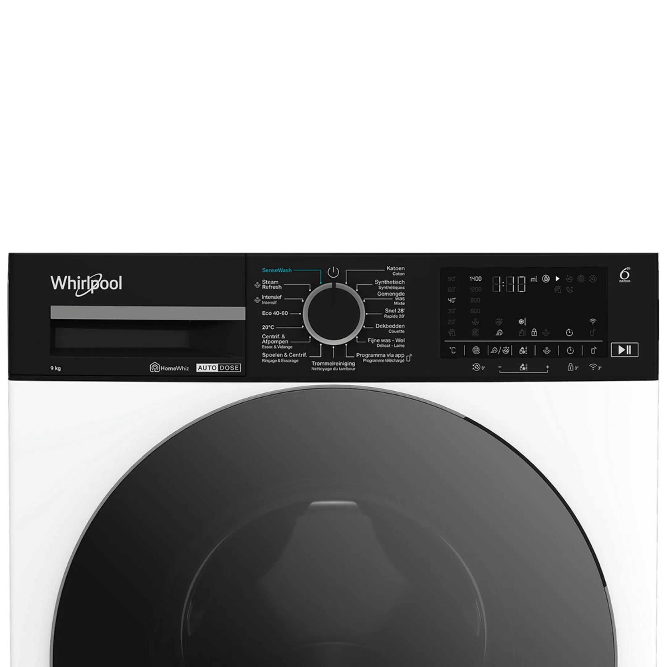 Whirlpool Machine à laver WPM 911W ADS BE AdaptiveWash image
