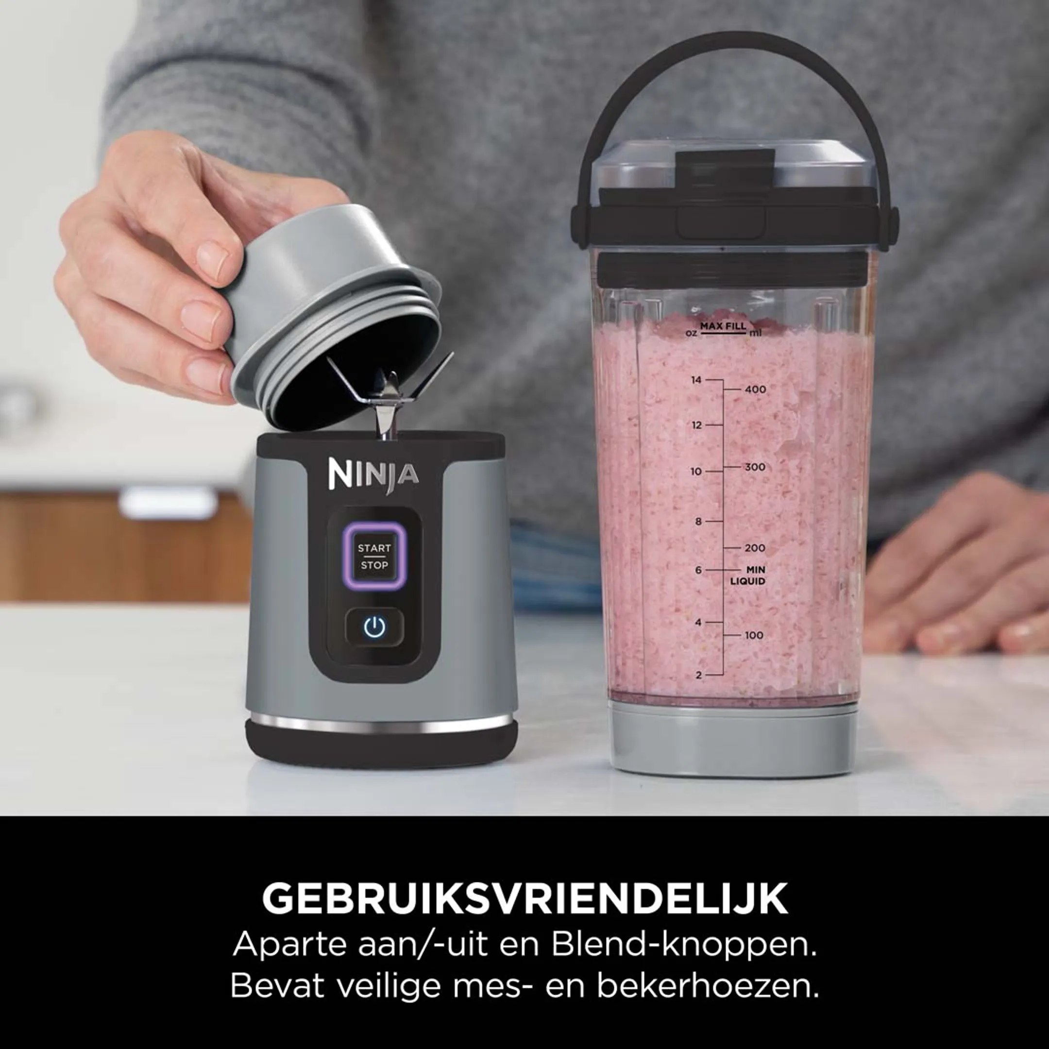 Ninja Snoerloze Draagbare Blender Blast BC151EUBK image