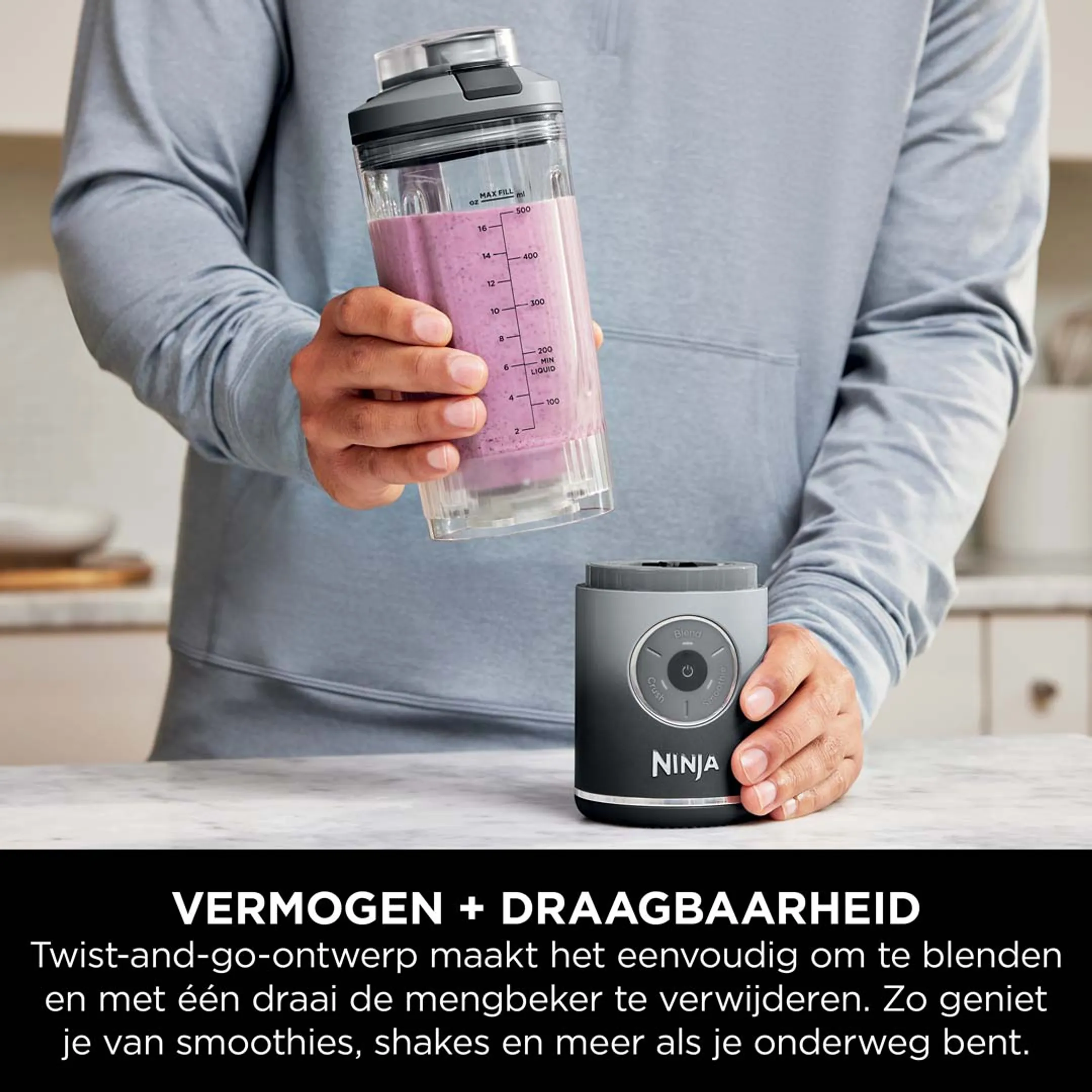 Ninja Snoerloze Draagbare blender Blast MAX BC251EUGY image