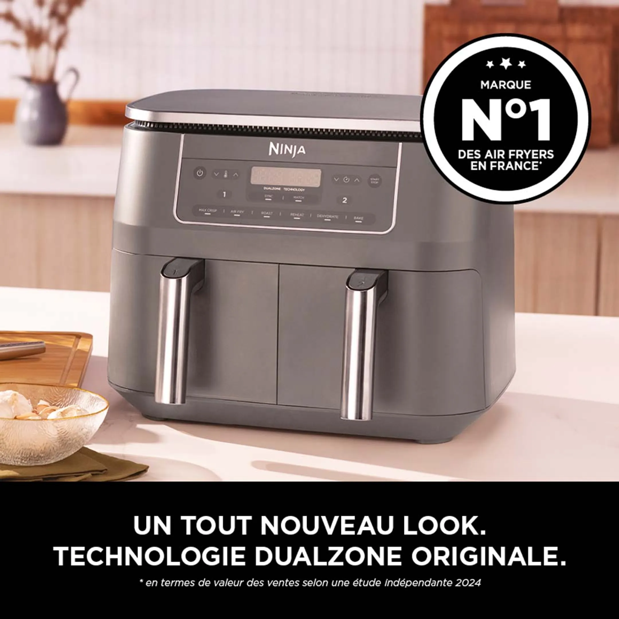 Ninja Airfryer Dual Zone DZ300EU - 7,6L image