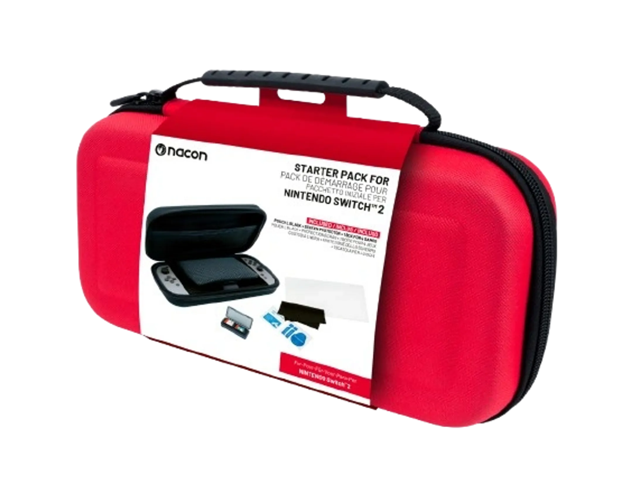 Etui et Pack de Protection pour Nintendo Switch™ 2 - Rouge