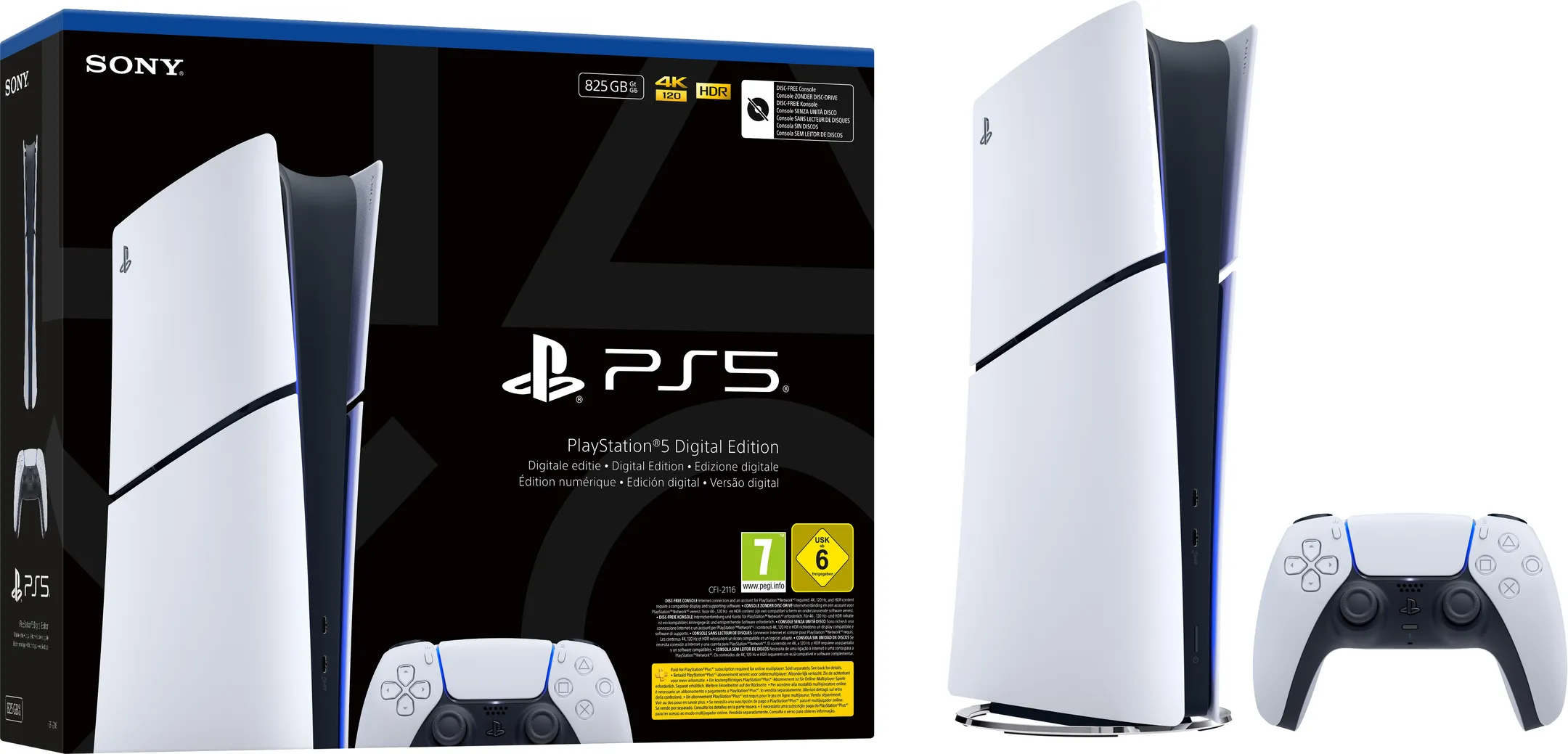 Sony PlayStation 5 Digital Edition (Slim) image