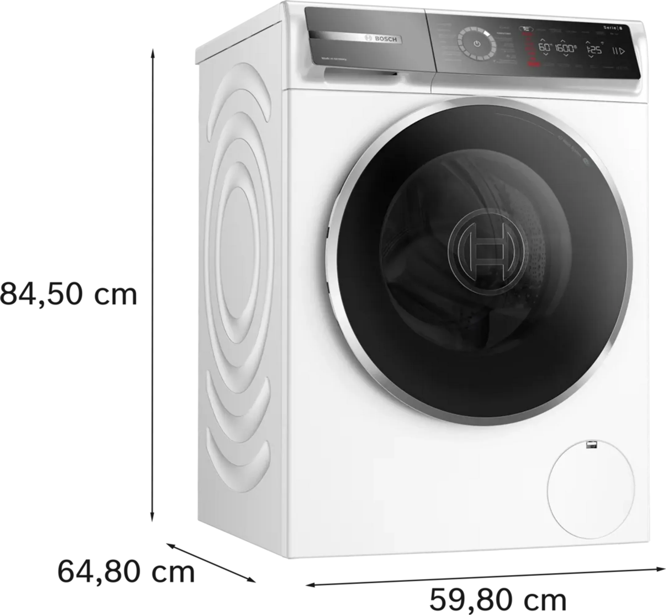 Bosch Machine à laver WGB2560WFG Série 8 image