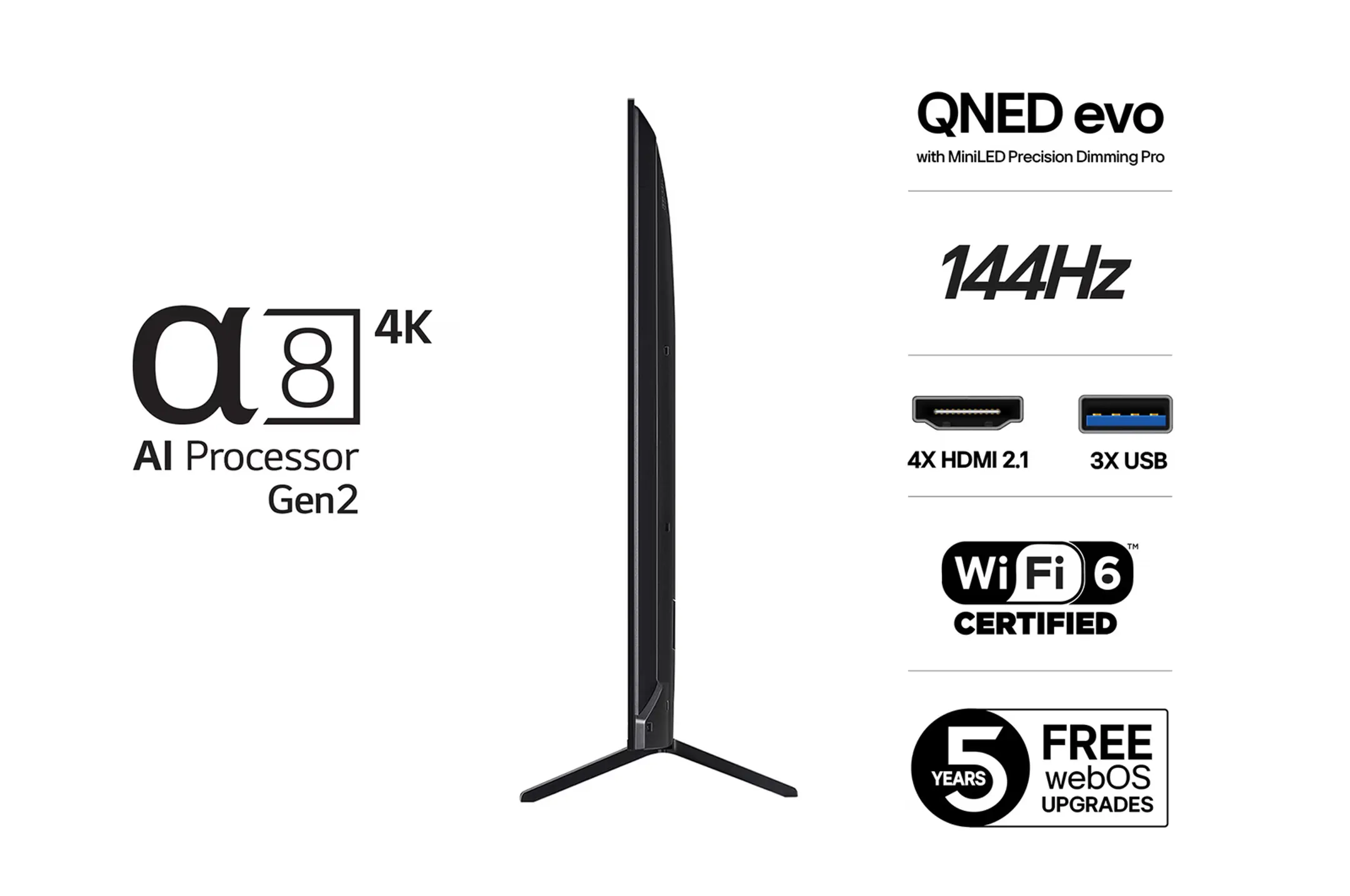 LG QNED MiniLED AI TV 4K 55QNED92A6A - 55 pouces image