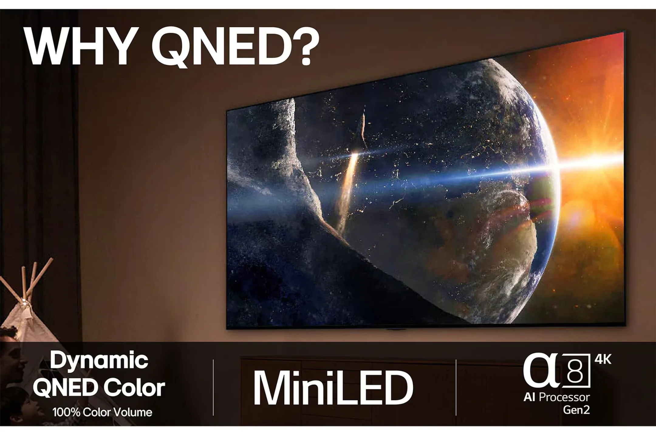 LG QNED MiniLED AI TV 4K 55QNED92A6A - 55 pouces image