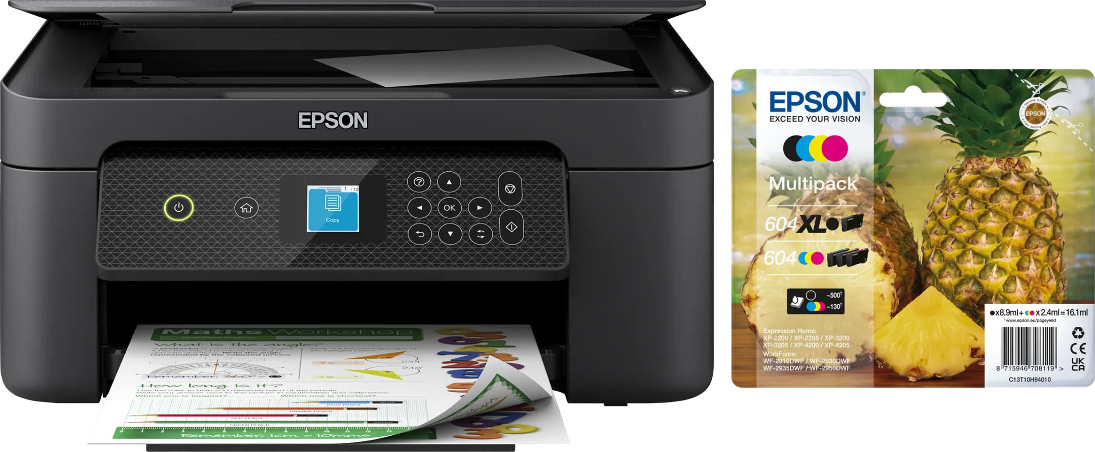 Bundel Expression XP-2200 + Multipack 604 XL - 4 kleuren