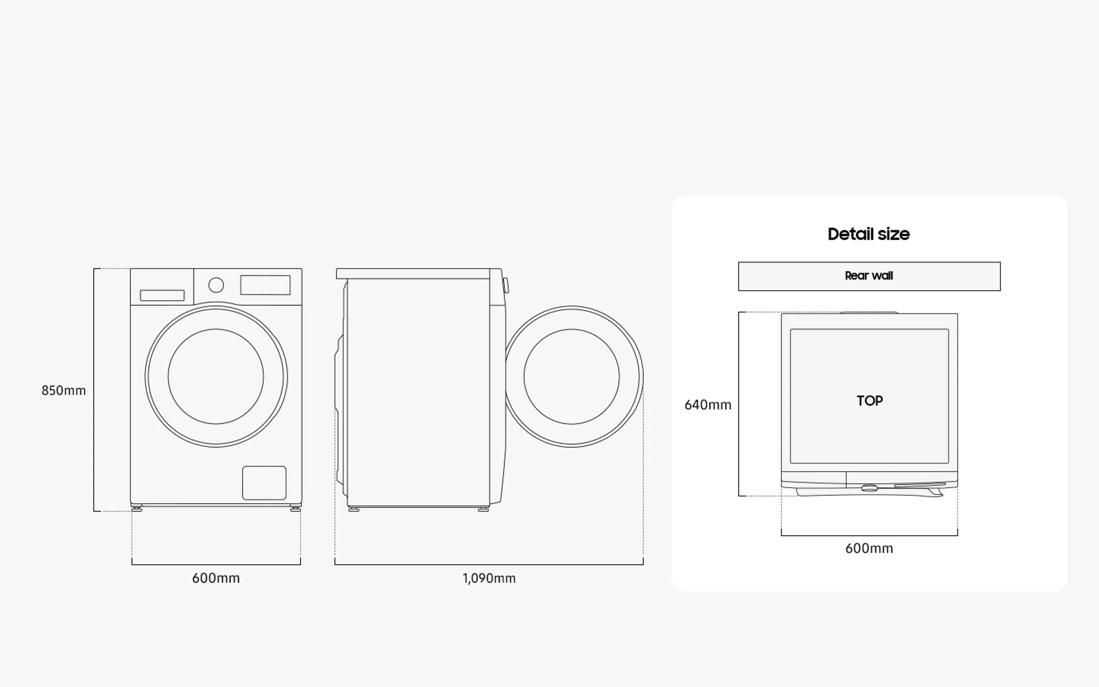 Samsung Wasmachine WW1UFG5U34AEEN AI Ecobubble™ image