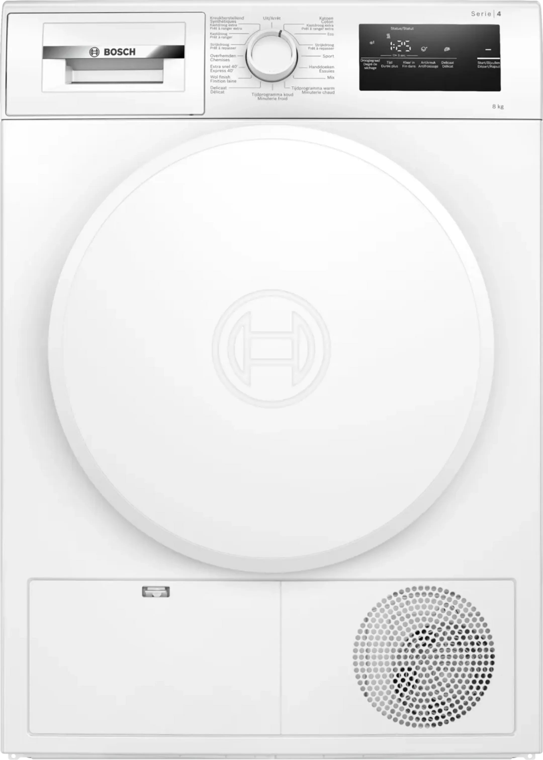 Droogkast WTH8300WFG Serie 4 Easy Clean 9 kg