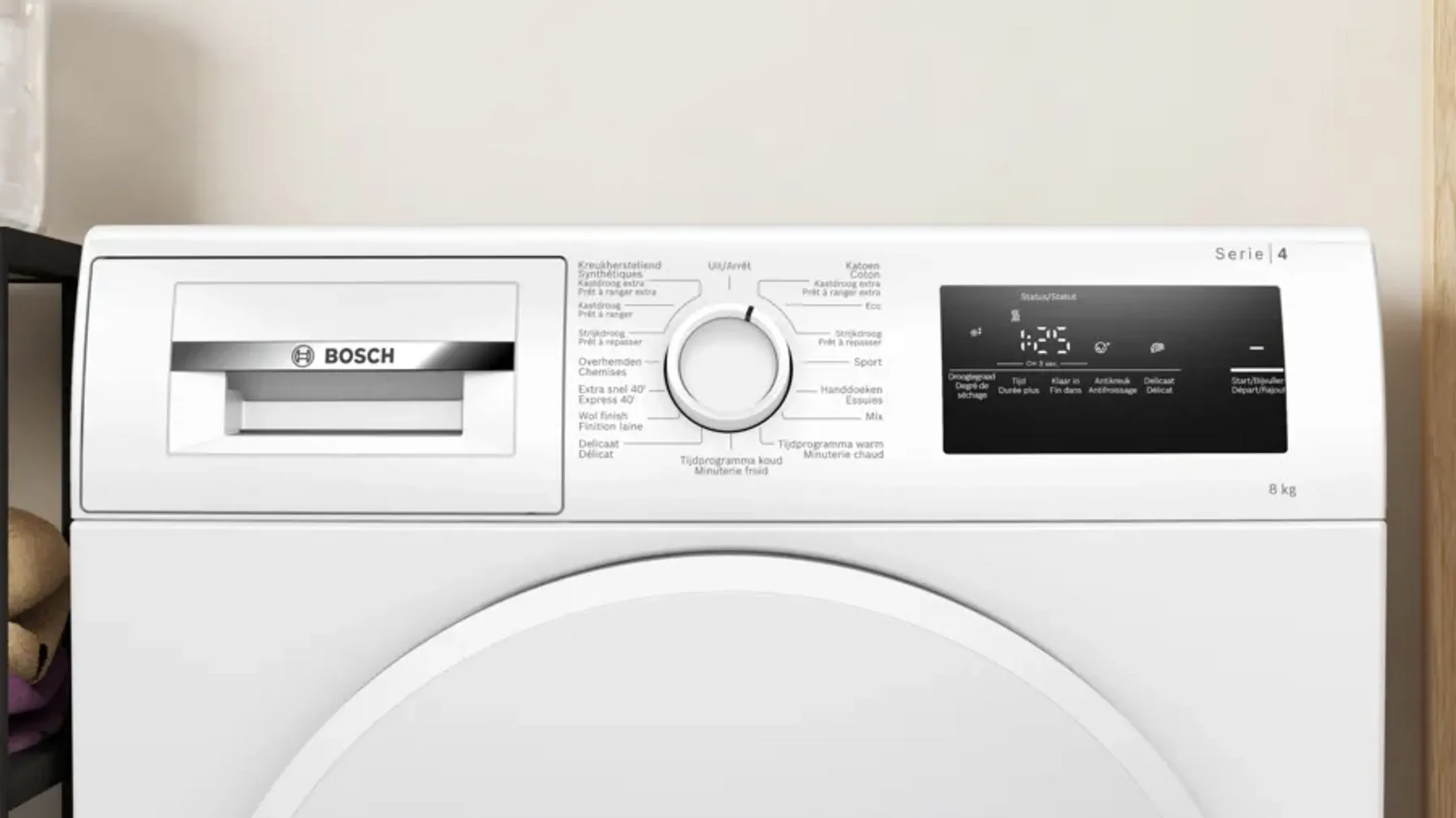 Bosch Sèche-linge WTH8300WFG Serie 4 Easy Clean 9 kg image