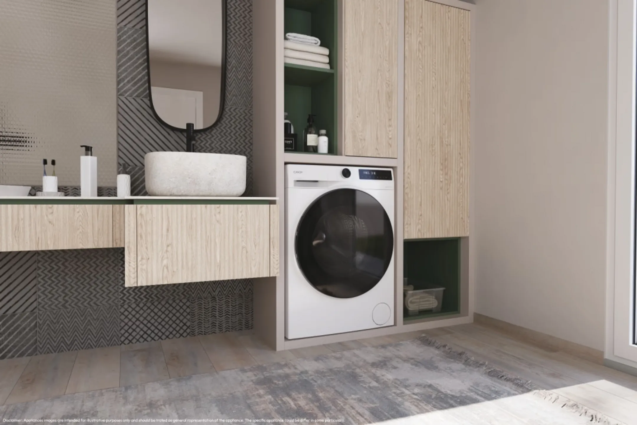Candy Wasmachine BP 410BL8-S image