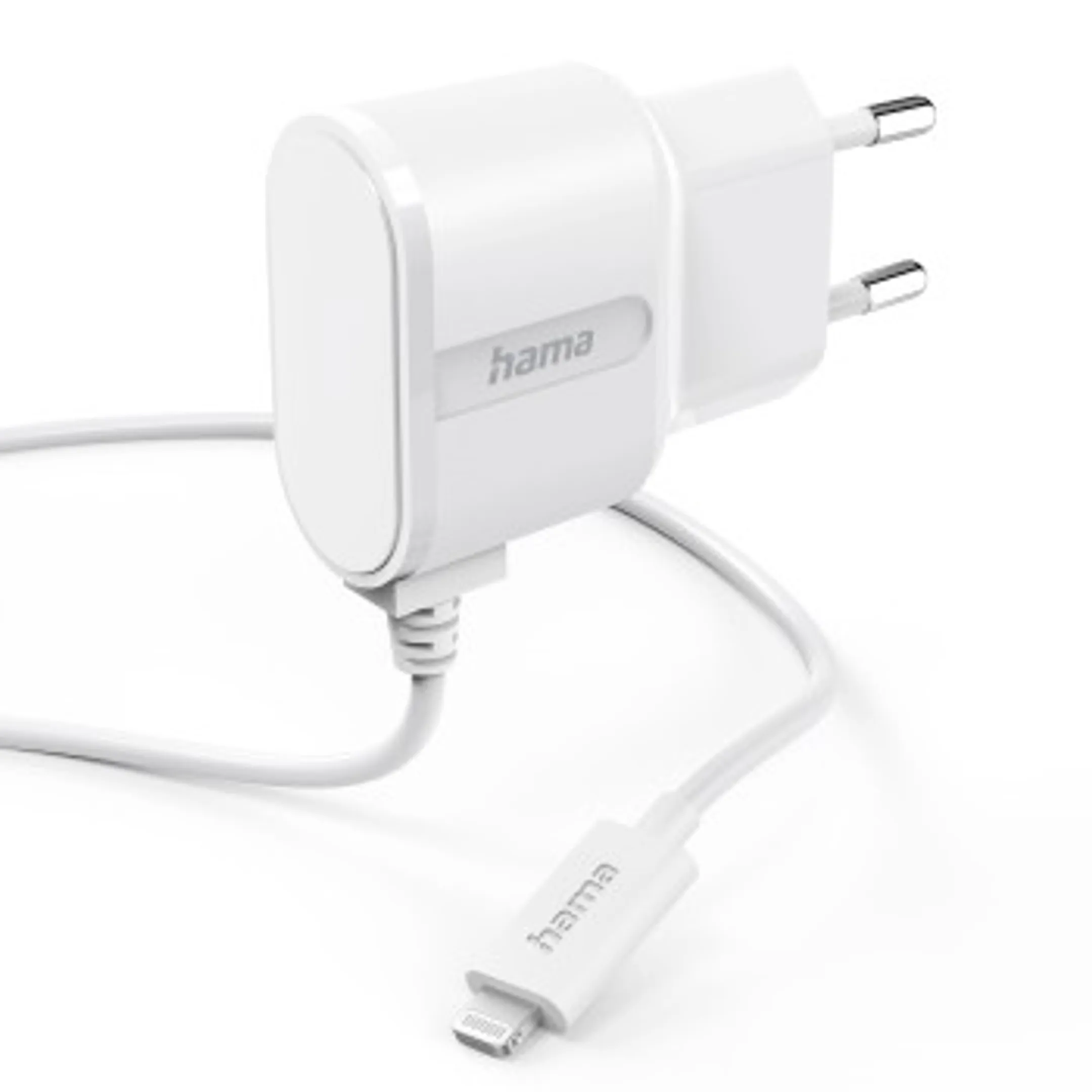Hama Oplader met Lightning-aansluiting, 5 W, 1 m, wit image
