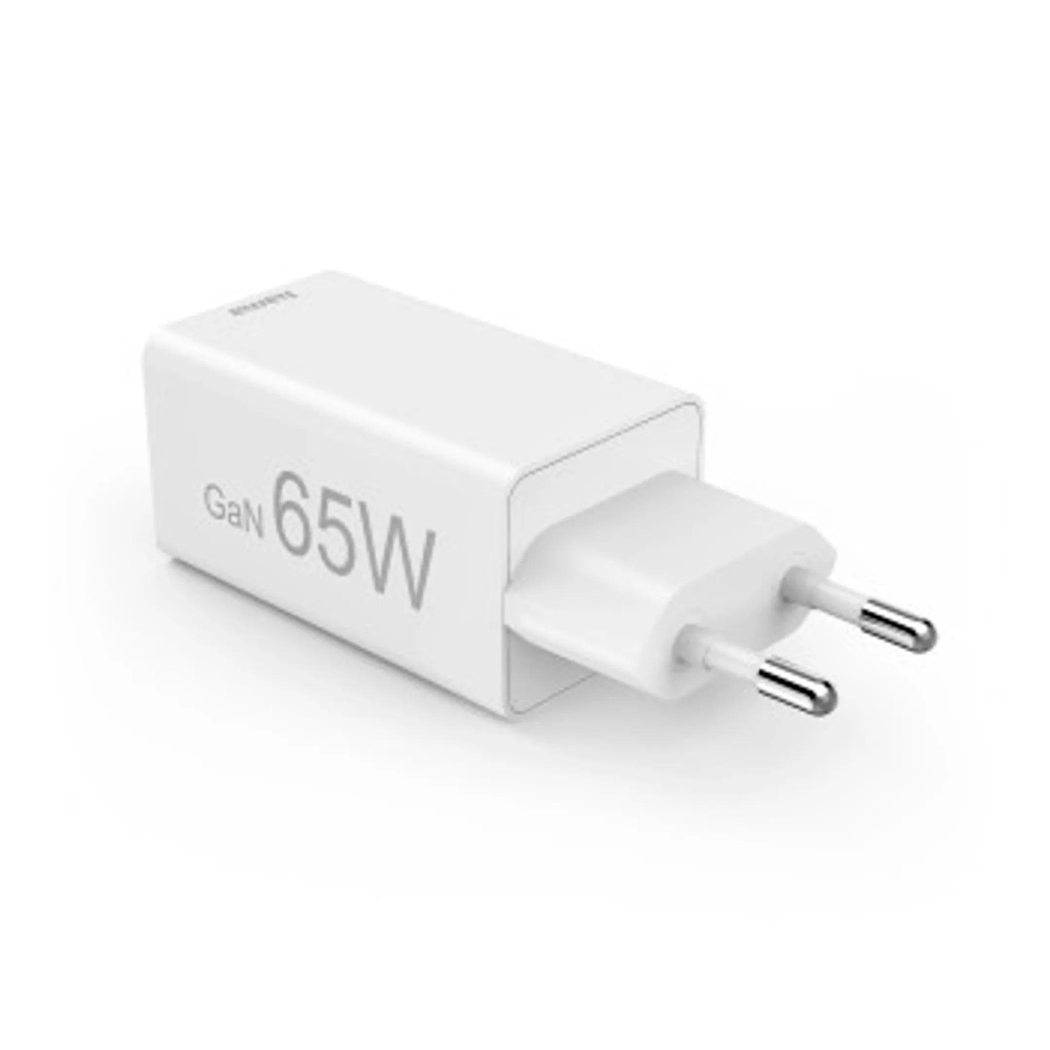 Hama Chargeur rapide, GaN, 2 USB-C, 1 USB-A, mini-chargeur, PD, 65 W, blanc image