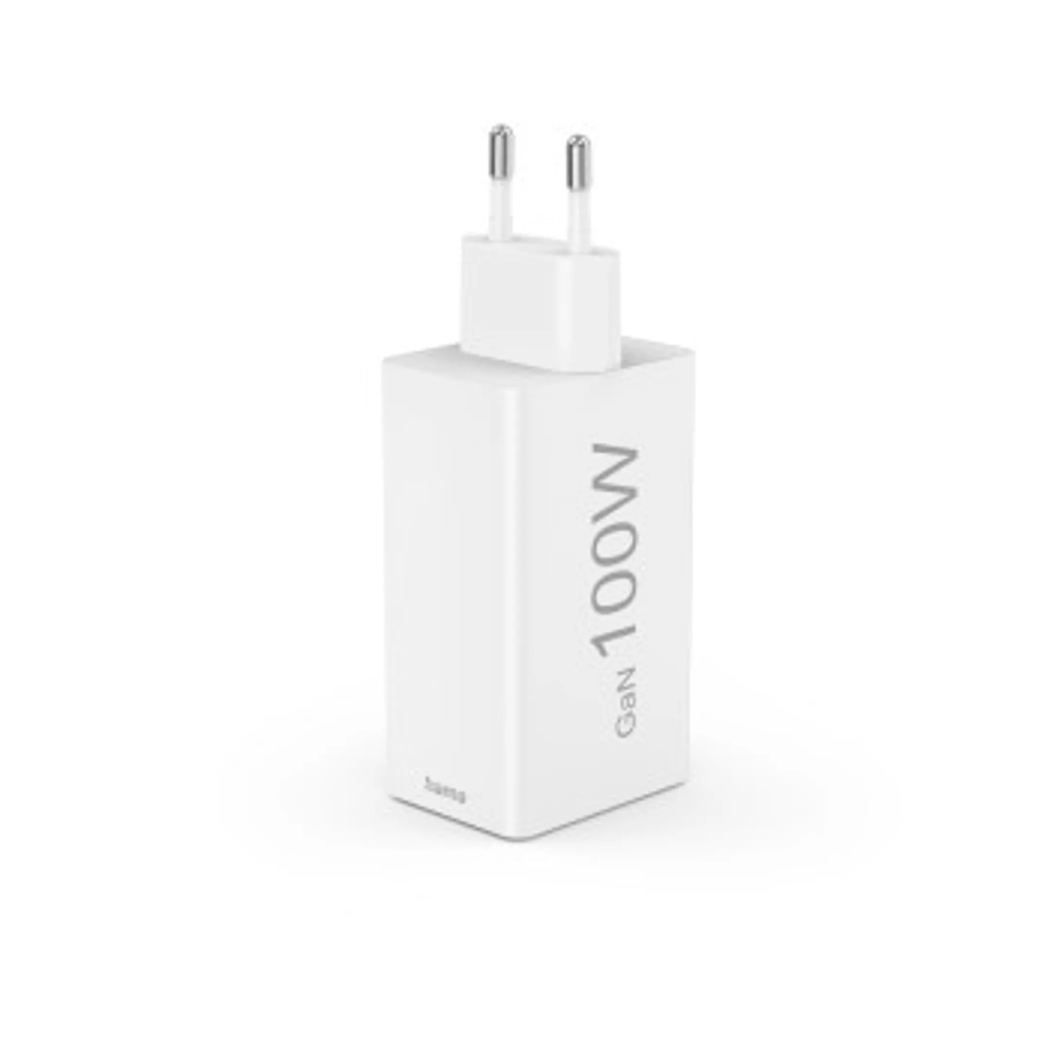 Hama Chargeur rapide, GaN, 2 USB-C, 1 USB-A, mini-chargeur, PD, 100 W, blanc image