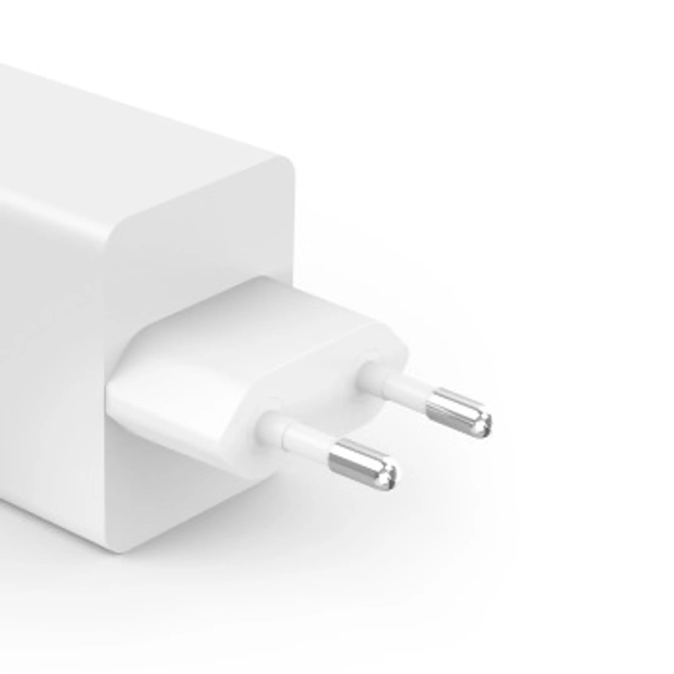 Hama Chargeur rapide, GaN, 2 USB-C, 1 USB-A, mini-chargeur, PD, 100 W, blanc image