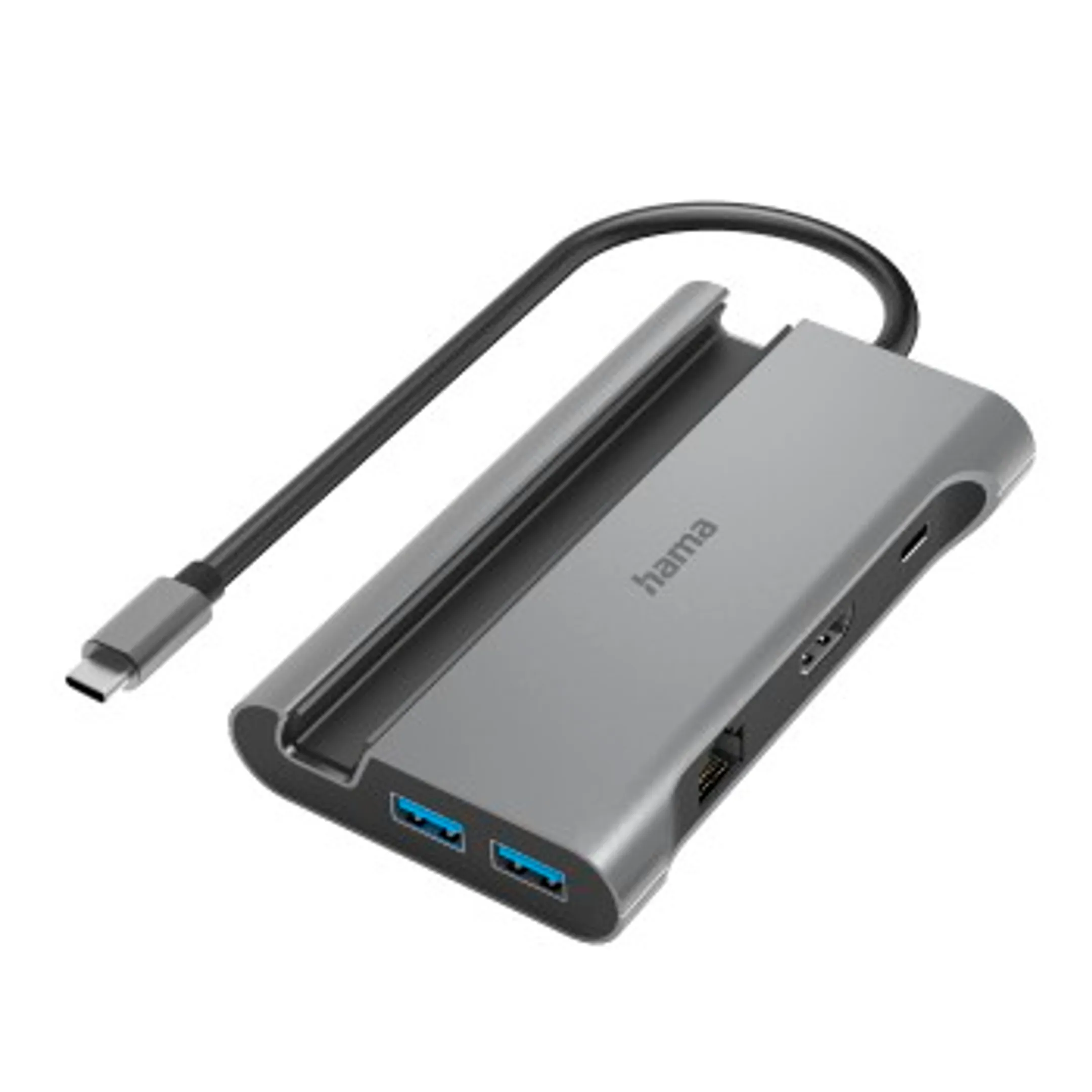 USB-C-hub, "Connect2Mobile V2", Multiport, 7 poorten