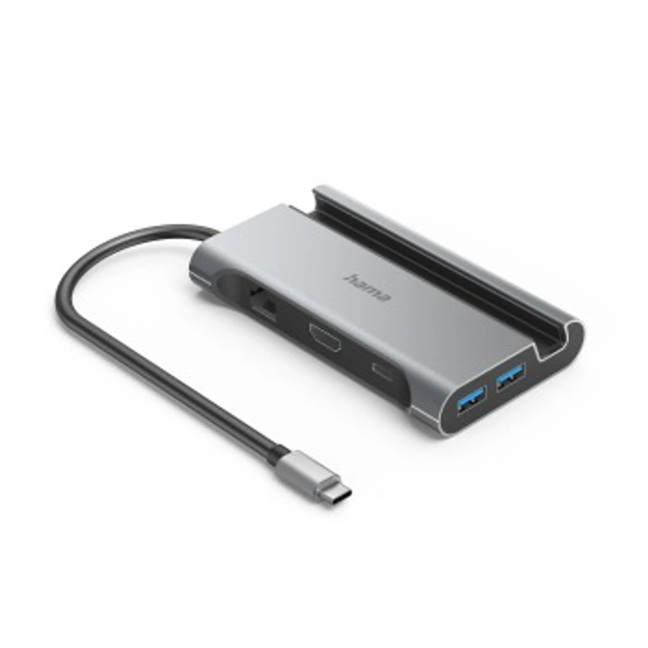 Hama USB-C-hub, "Connect2Mobile V2", Multiport, 7 poorten image