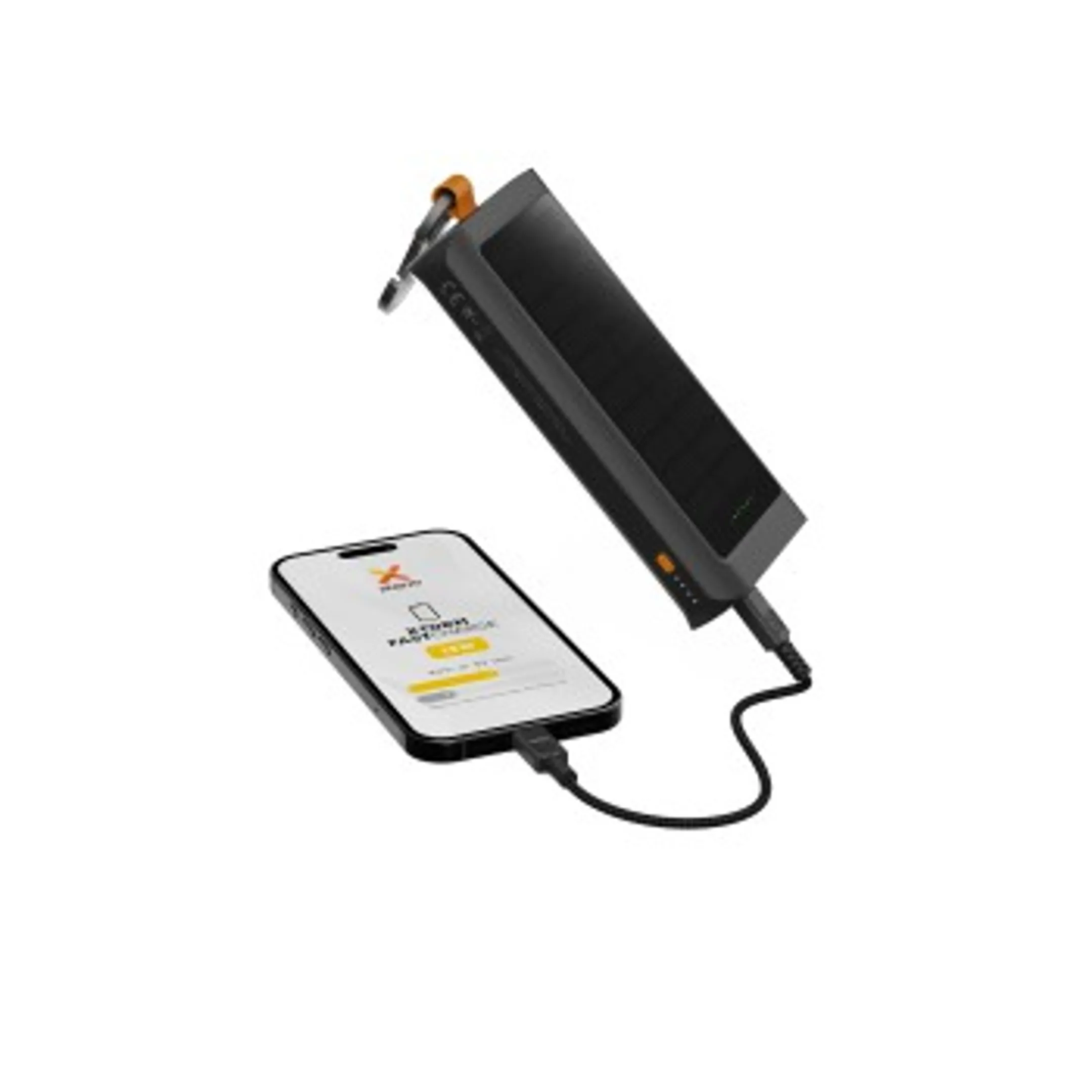 Xtorm "Go2 Solar & Light PowerPack, 10000 mAh, 15 W, Charbon noir " image