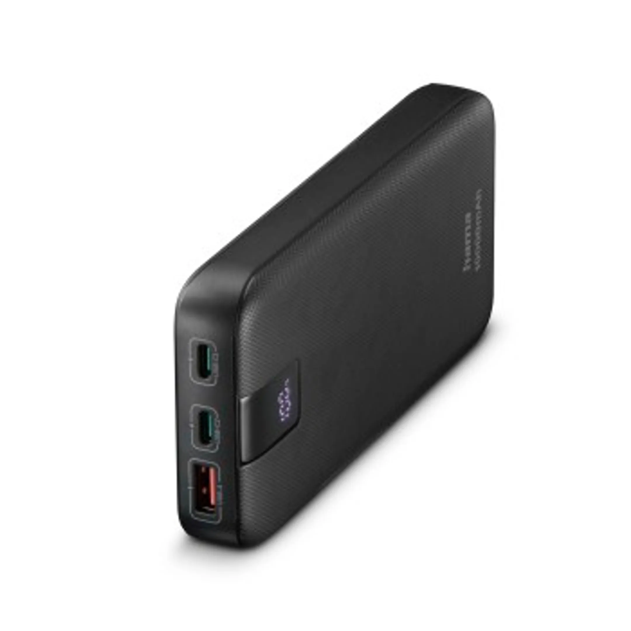 Power Pack "PD 10", 10000 mAh, sor. : 2 USB-C, USB-A, chrge rap., anth.