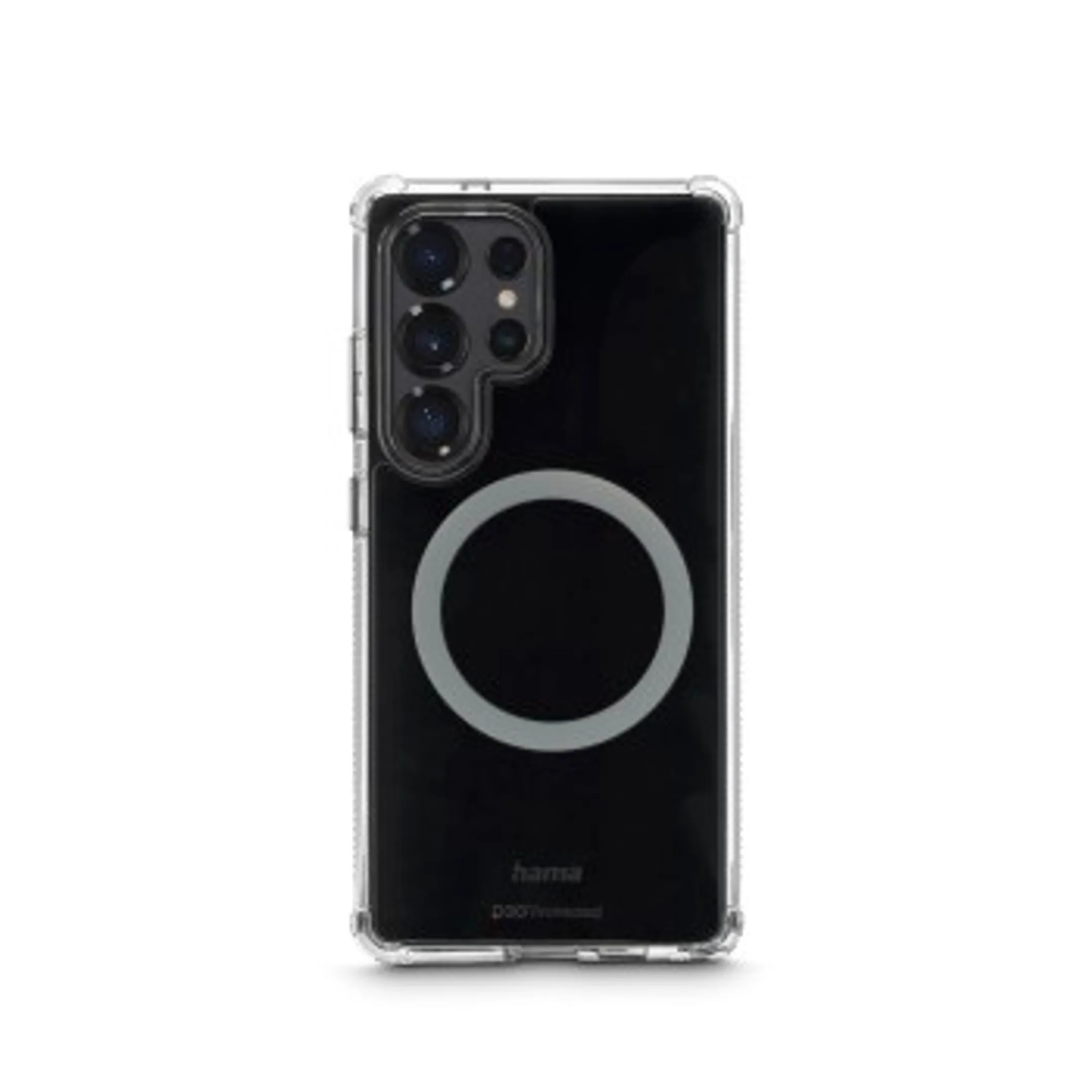 Telefoonhoesje "Extreme Protect" voor Galaxy S25 Ultra, magnet., doorzicht.