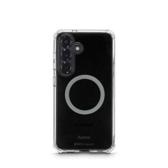 Telefoonhoesje "Extreme Protect" voor Galaxy S25, magnetisch, doorzichtig