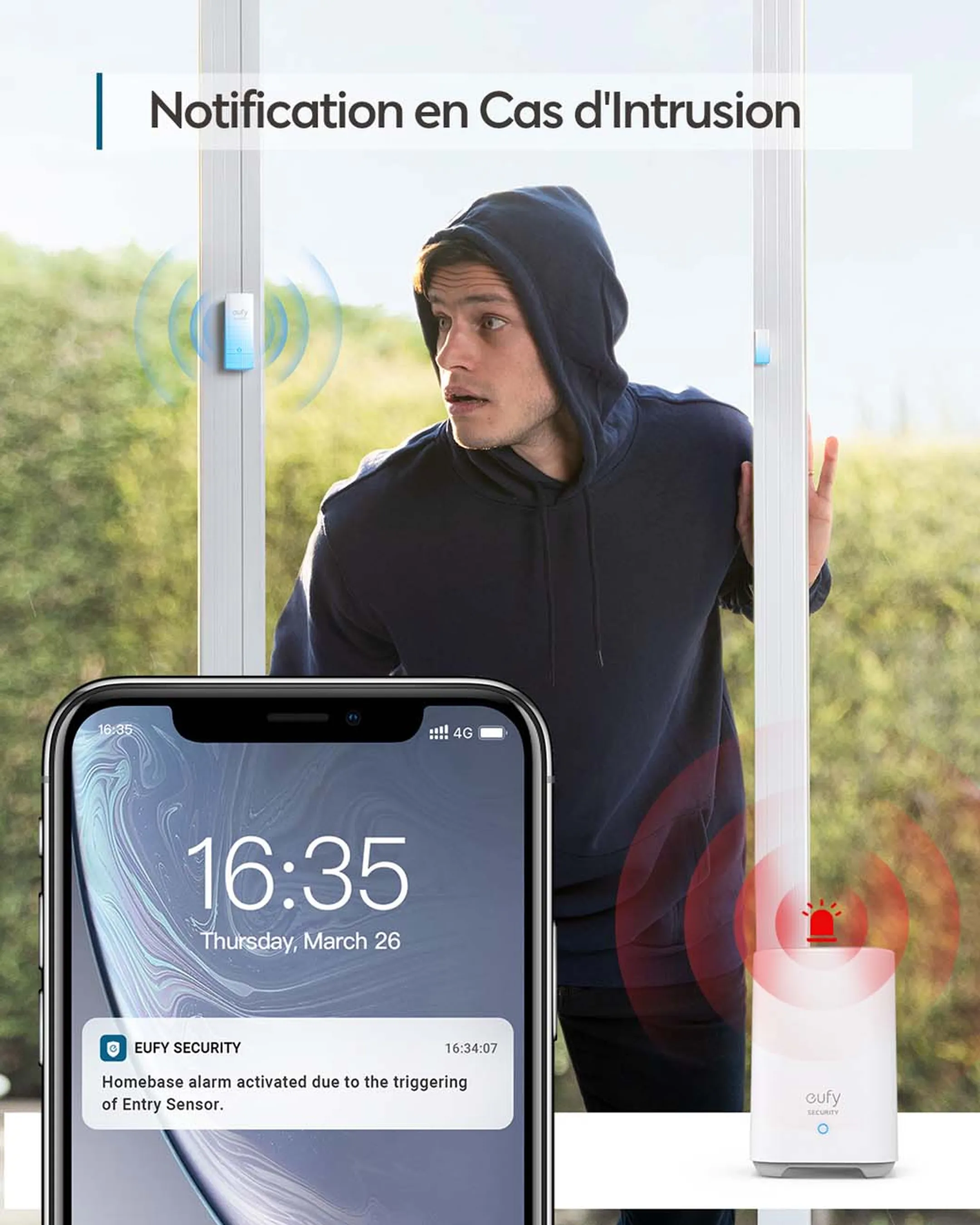 Eufy 5 in 1 Home Alarm Kit image