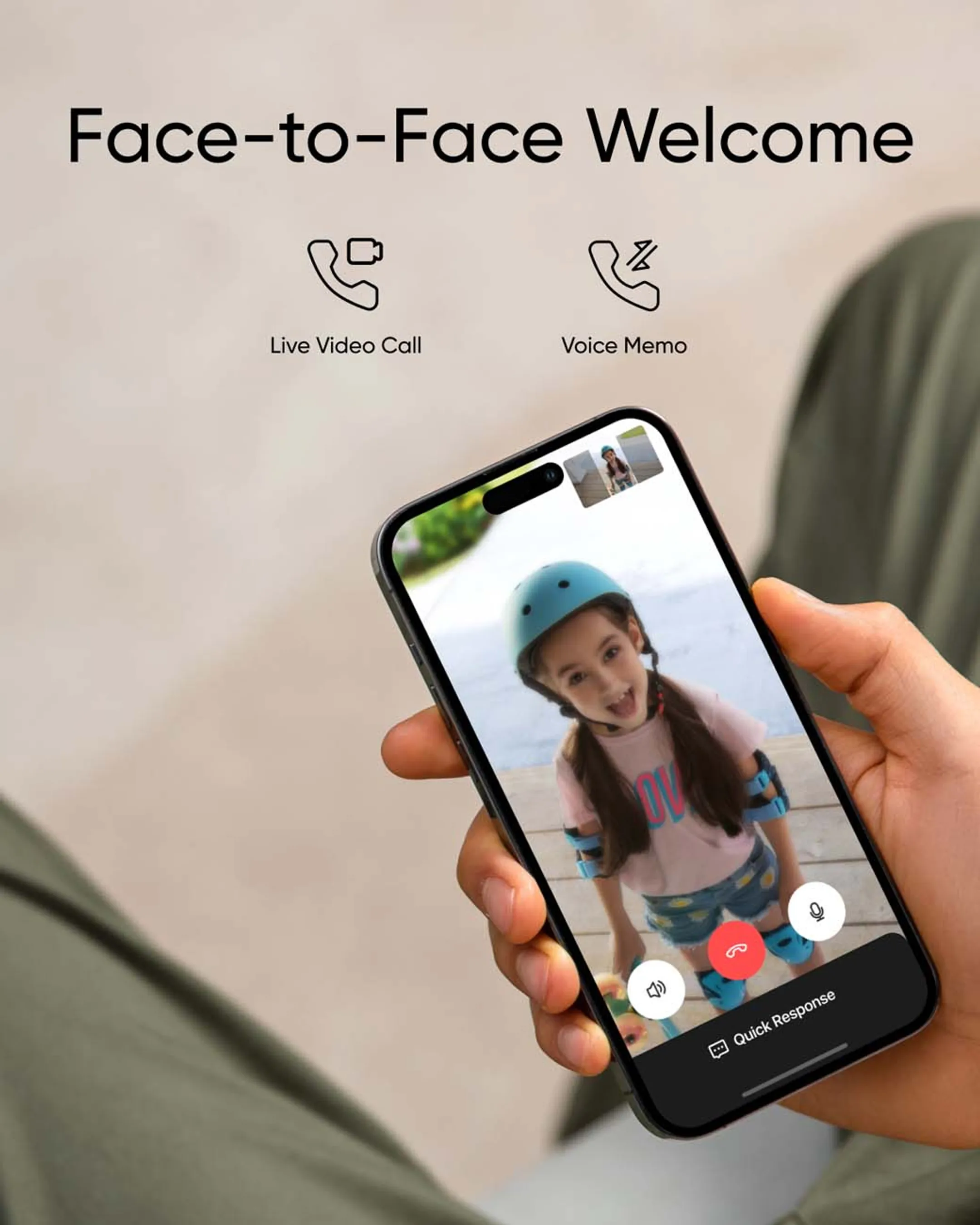Eufy Video Doorbell C31 + Micro SD kaart image