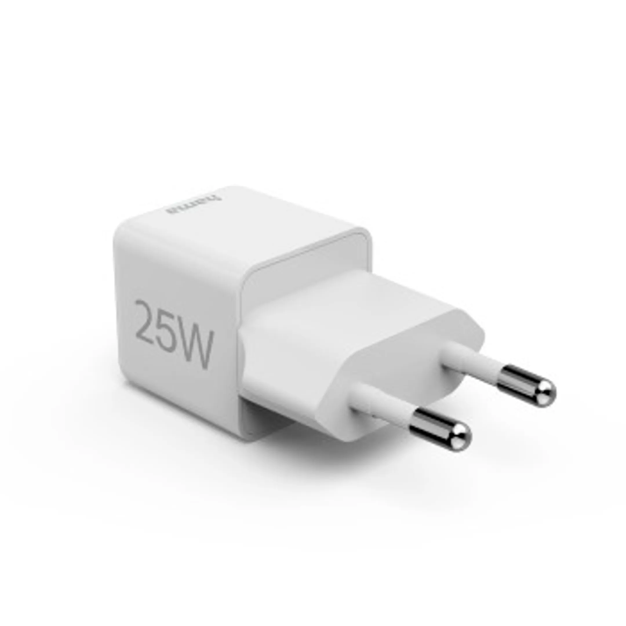 Hama Snellader, USB-C, Super-Mini-Charger, PD, 25 W, wit image