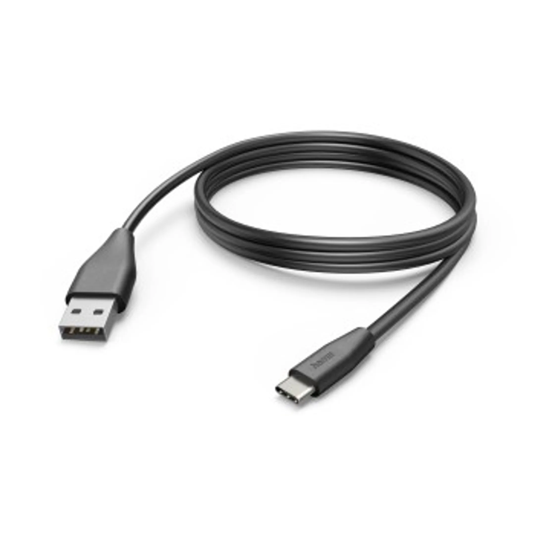 Câble de charge, USB-C - USB-A, 3 m, noir