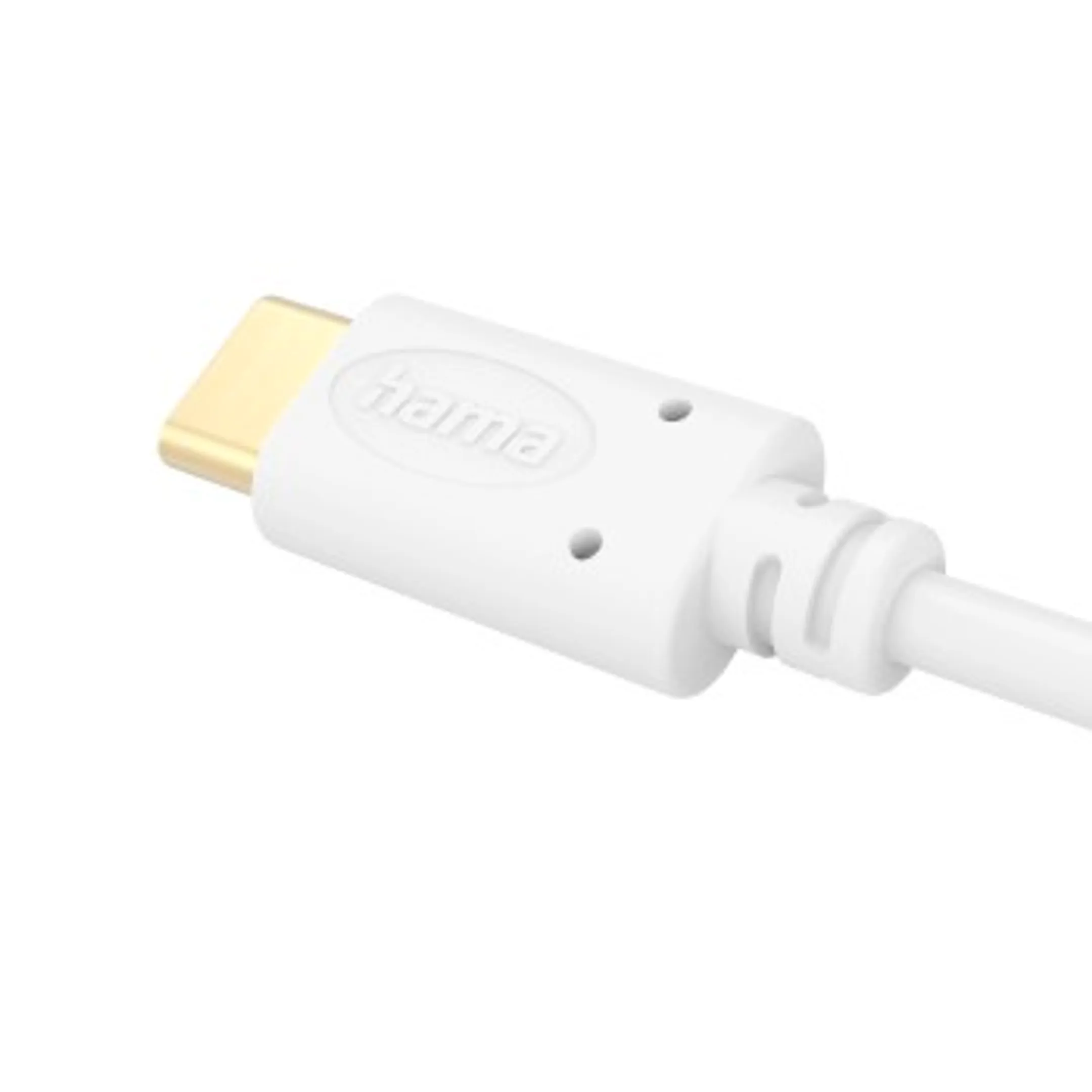 Hama Oplaadkabel, USB-C - USB-C, 1,5 m, wit image