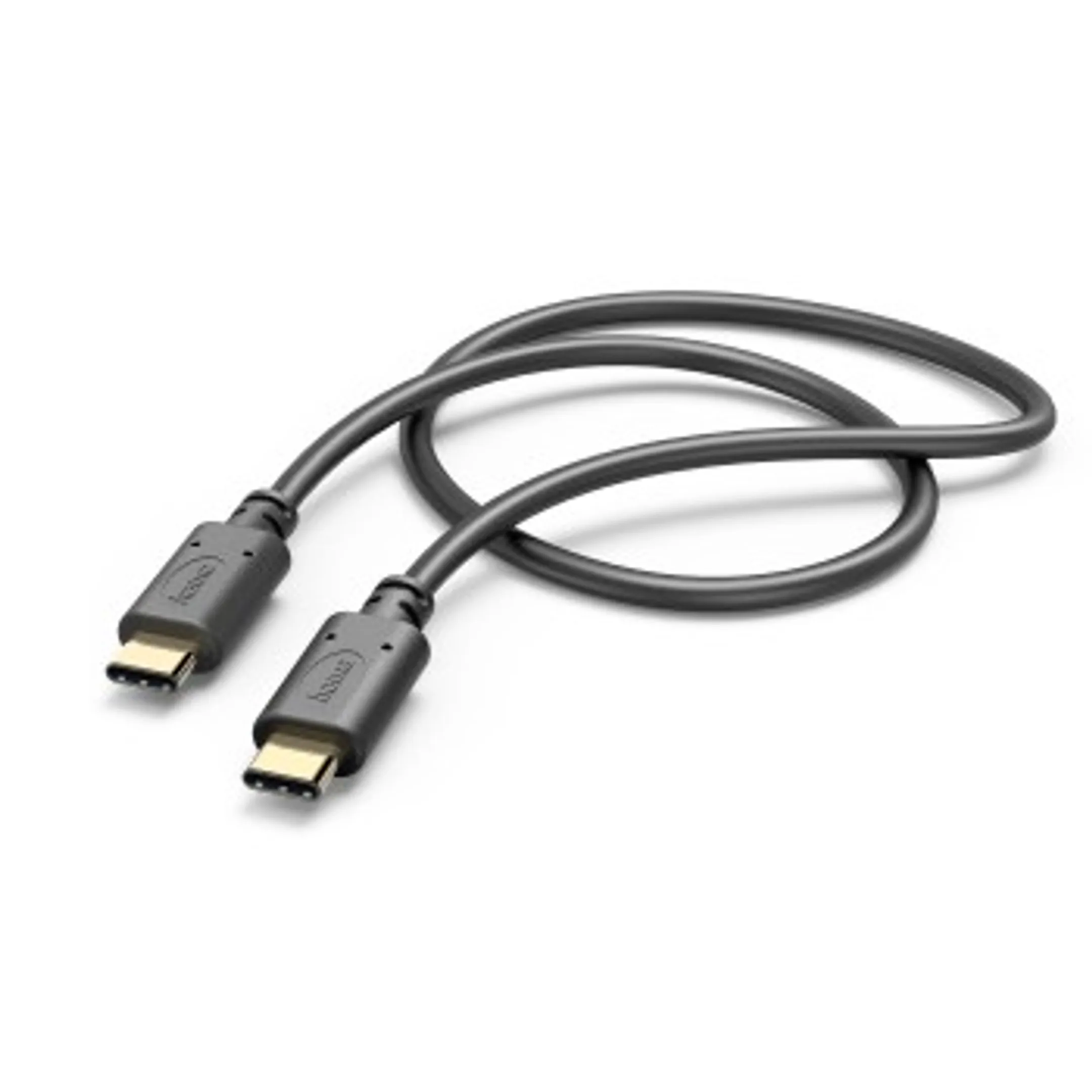 Hama Câble de charge, USB-C - USB-C, 1,5 m, noir image