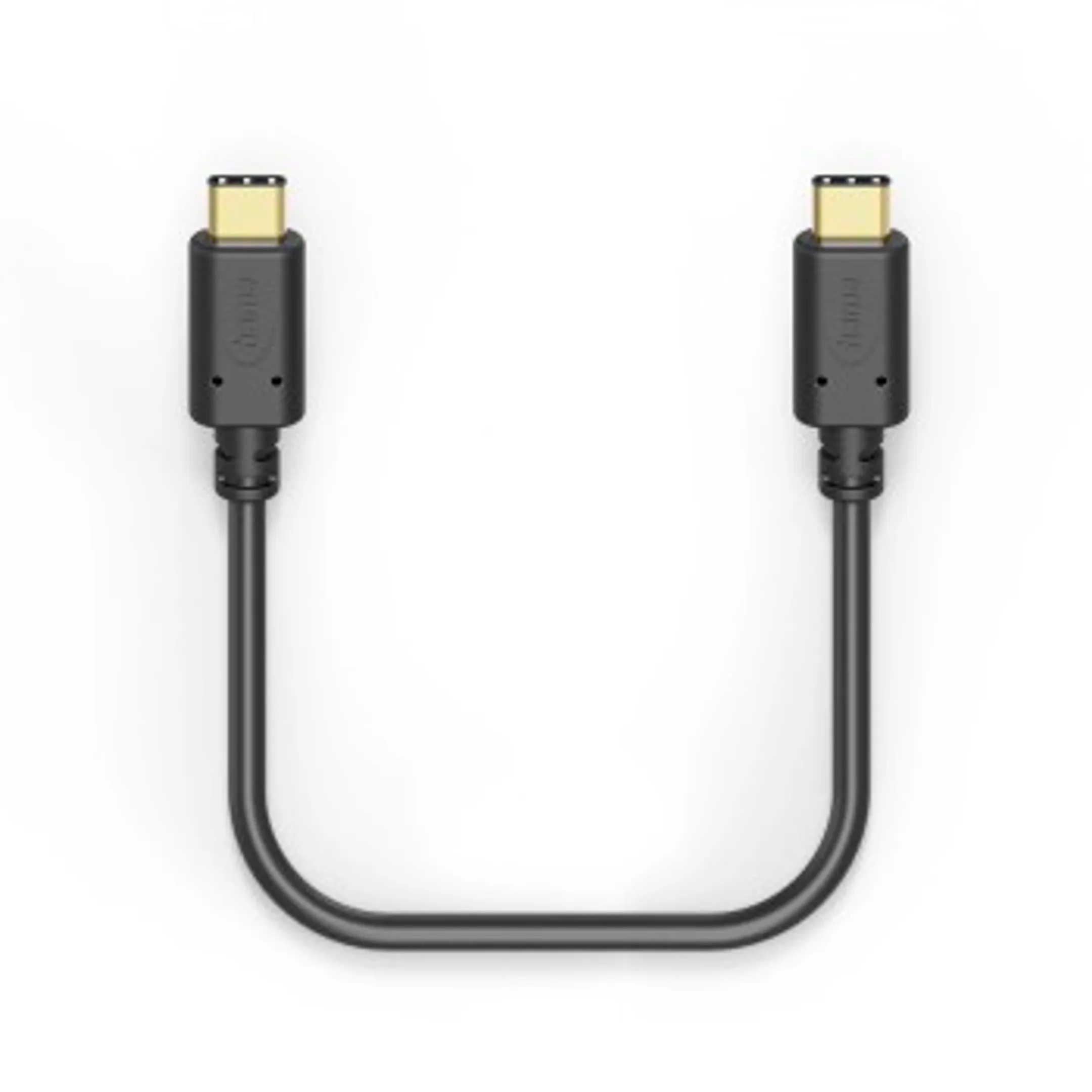 Hama Câble de charge, USB-C - USB-C, 1,5 m, noir image