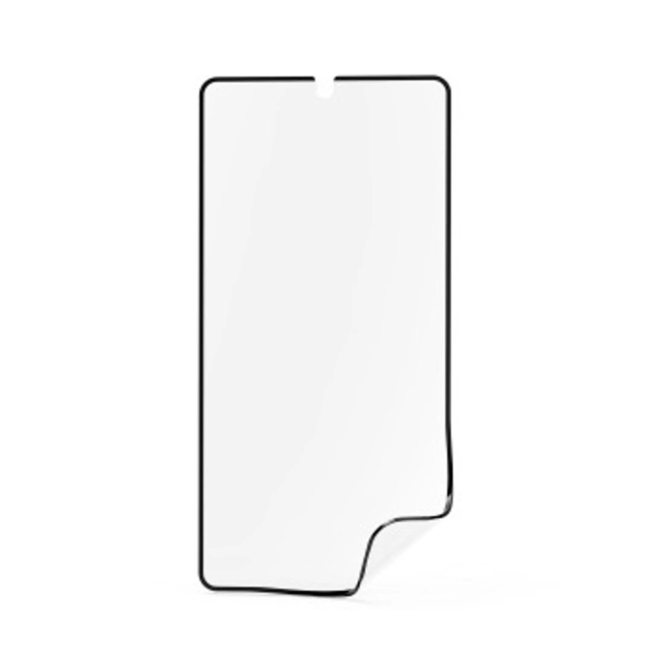 Hama Verre protection port. "Super Hybrid" pr Samsung Galaxy S25, aide pose image
