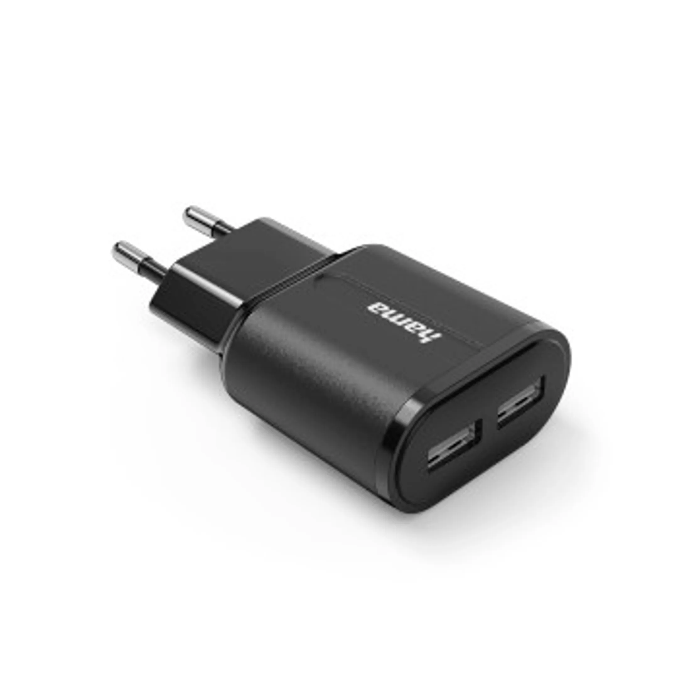 Hama Chargeur, 2 USB-A, 12 W, noir image