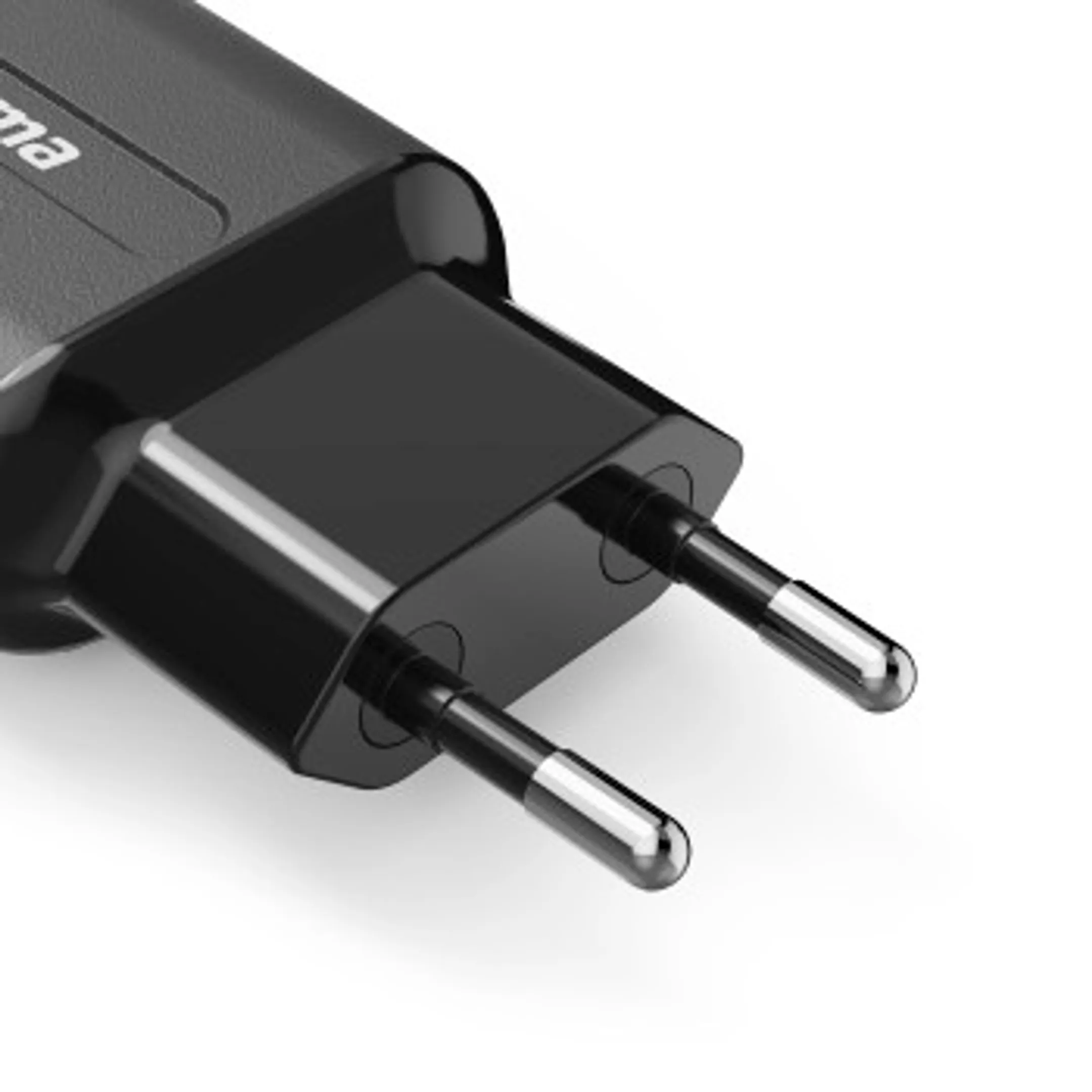 Hama Chargeur, 2 USB-A, 12 W, noir image