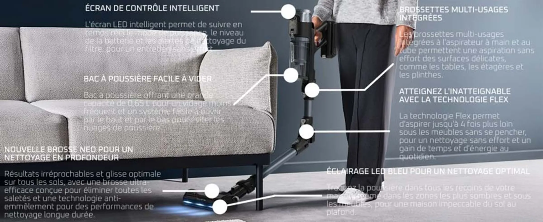 Rowenta Aspirateur balai RH9C71E0 image