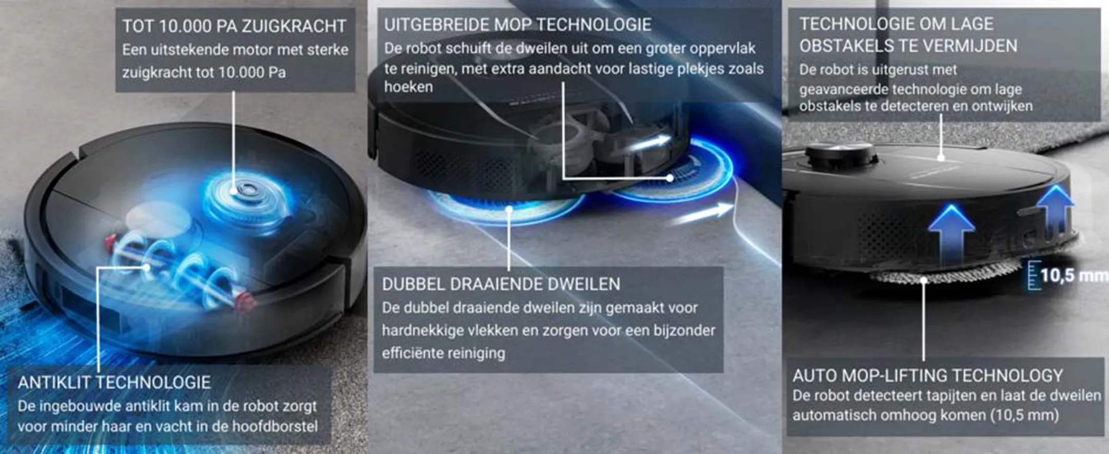 Rowenta Robotstofzuiger 2in1 RR95A5E0 image