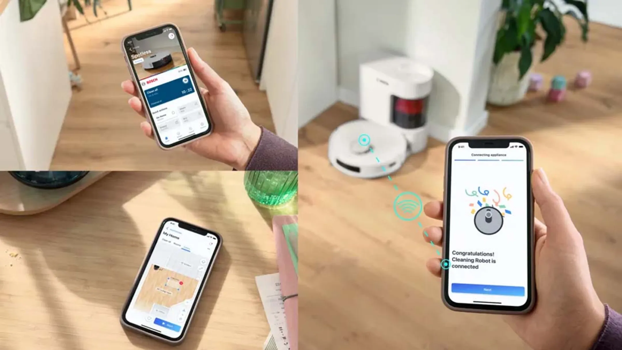 Bosch Robotstofzuiger 2in1 Spotless Advanced + BCRD2W image