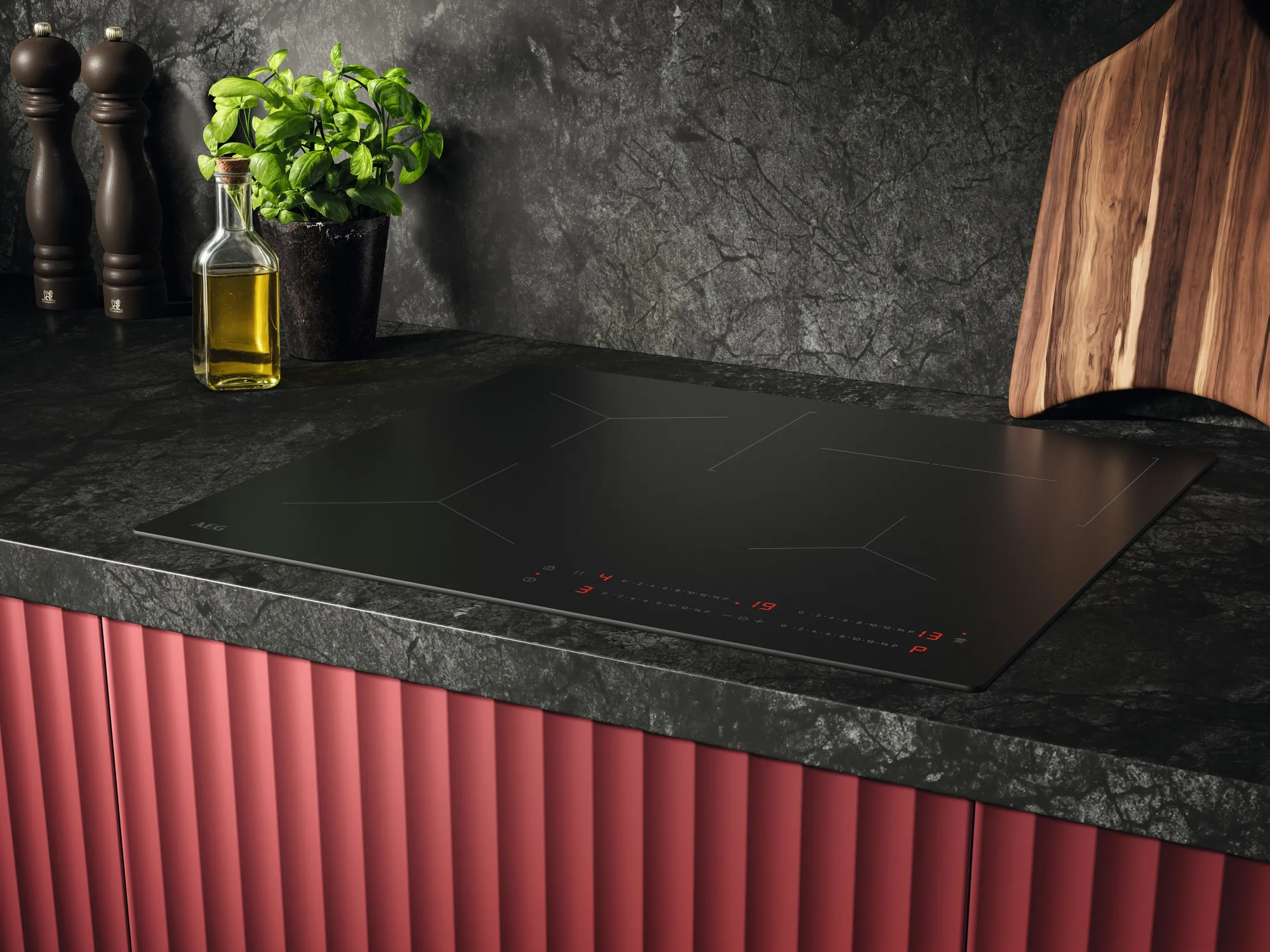 AEG Taque induction TO64IC0FIT SaphirMatt® SE 60 cm image