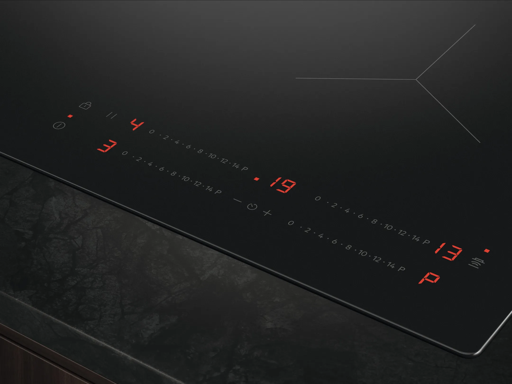 AEG Taque induction TO64IC0FIT SaphirMatt® SE 60 cm image