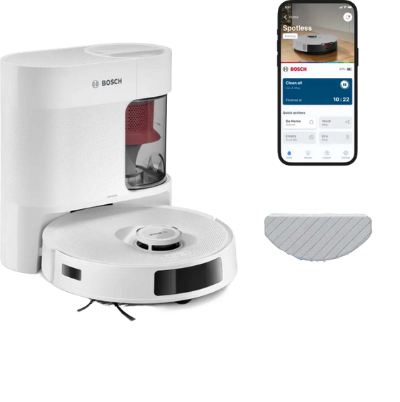 Aspirateur robot 2en1 Spotless + BCRD1W