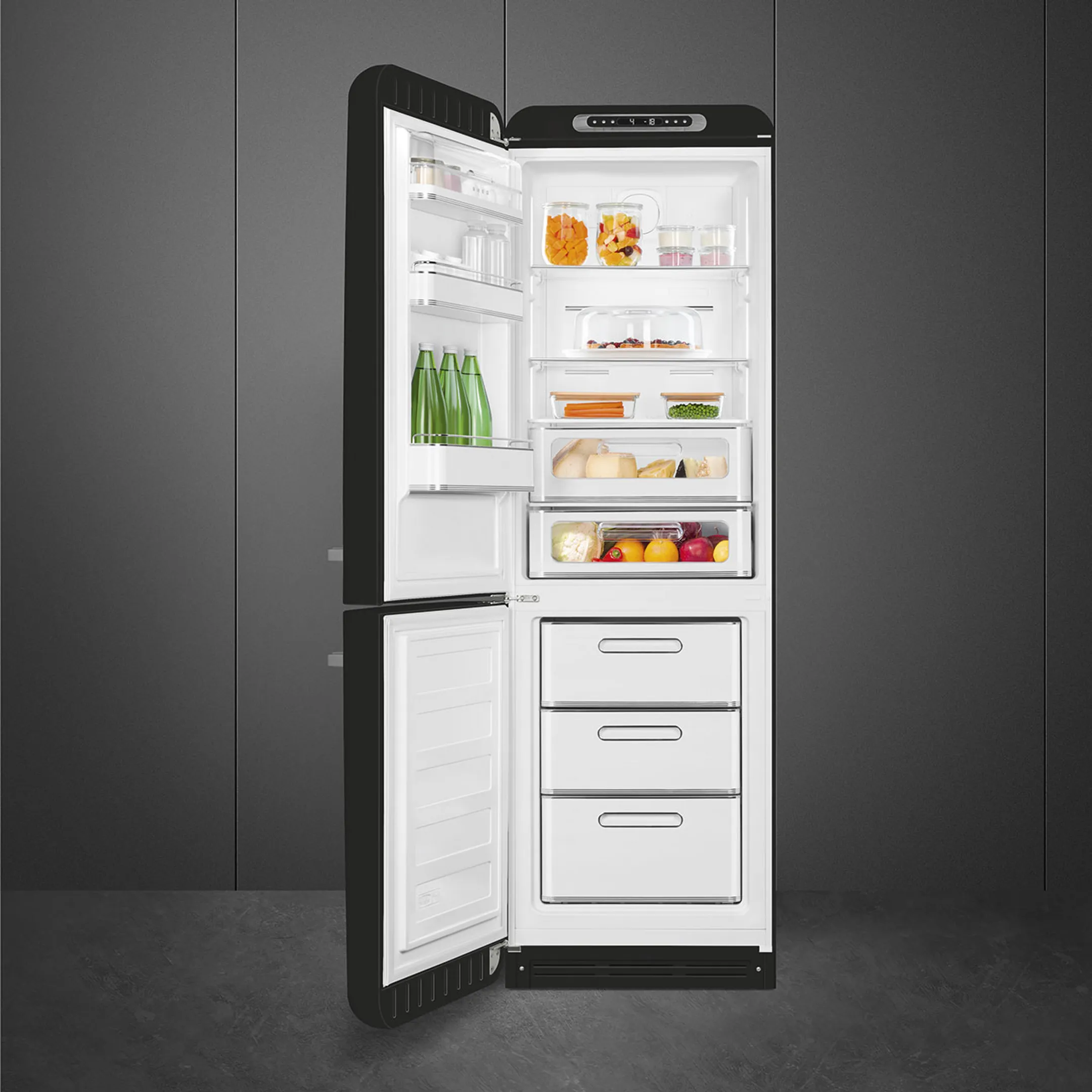 Smeg Koelkast met diepvries FAB32LBL6 image
