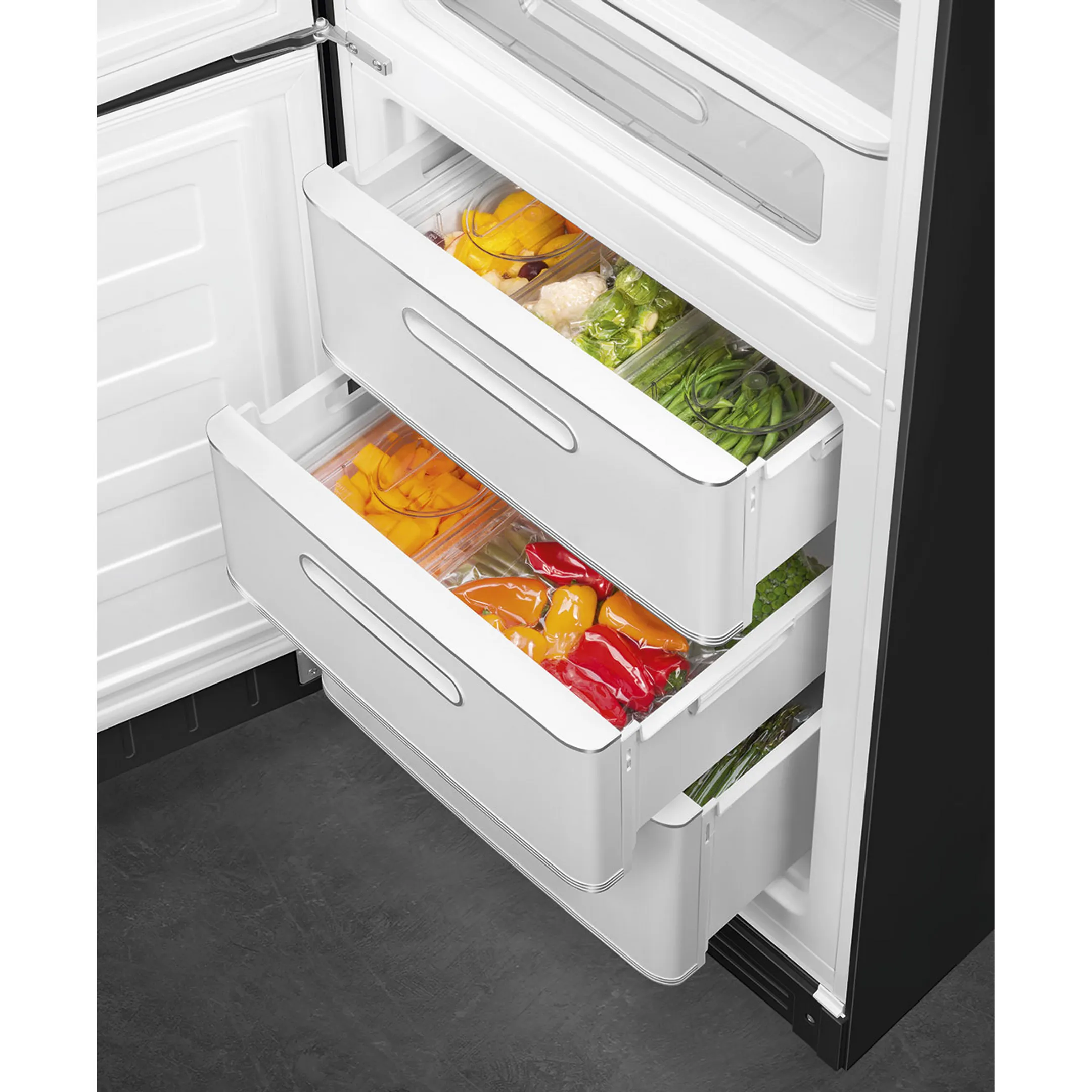 Smeg Koelkast met diepvries FAB32LBL6 image