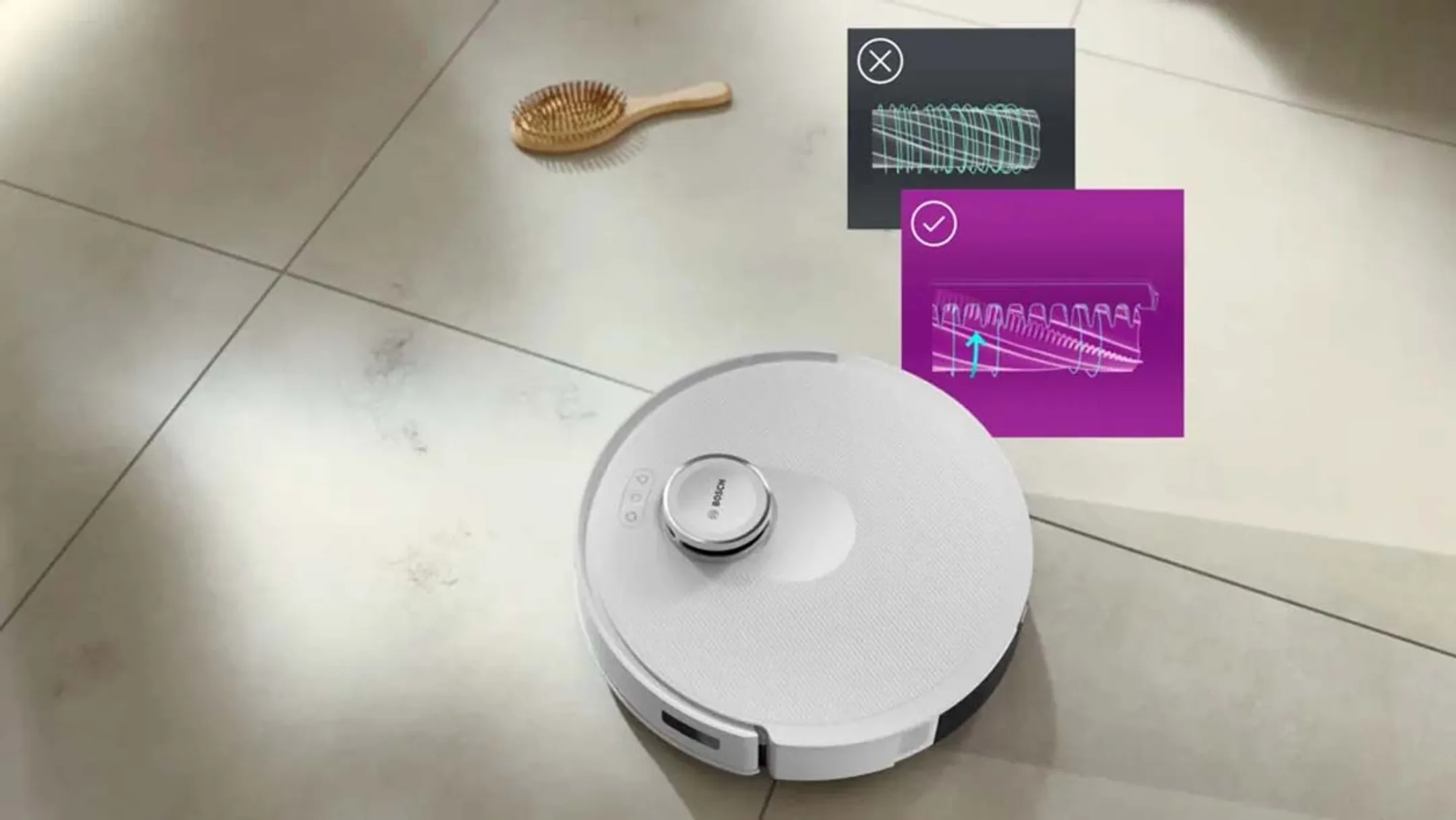 Bosch Robotstofzuiger Spotless Advanced BCRC2W image