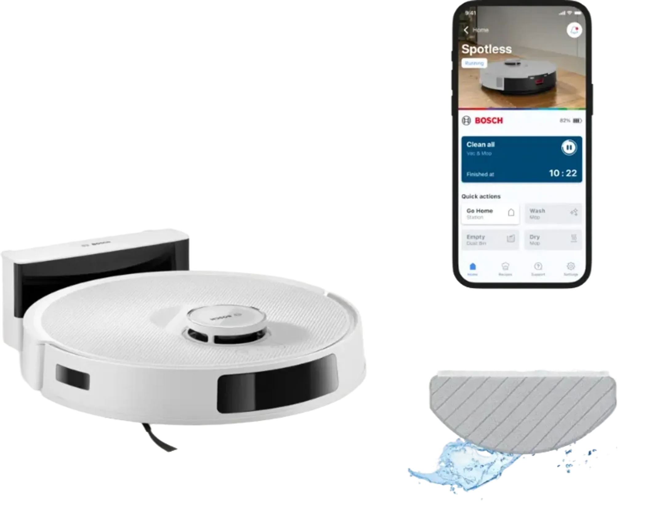 Robotstofzuiger Spotless Advanced BCRC2W