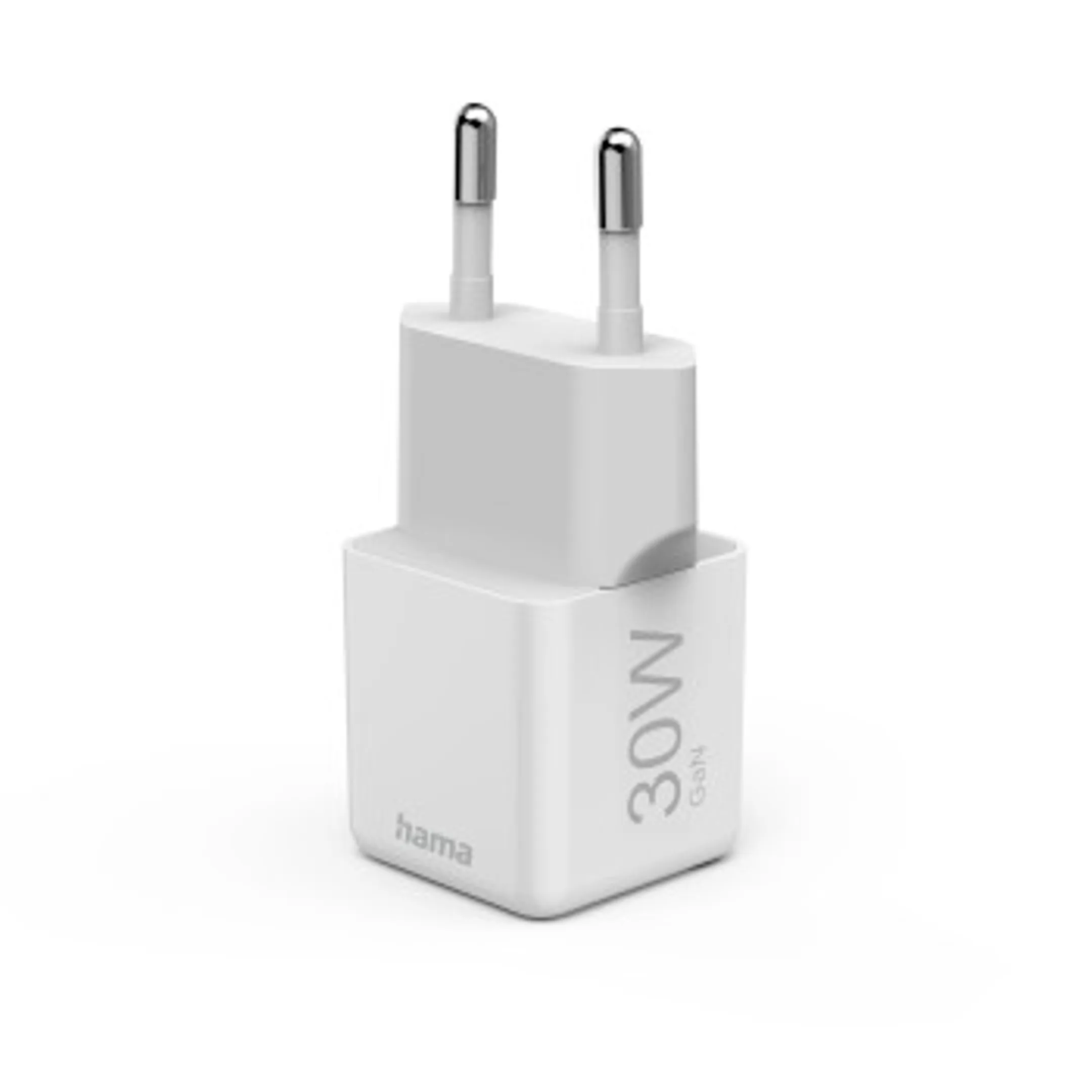Hama Snellader, GaN, USB-C, Super-Mini-Charger, PD, 30 W, wit image