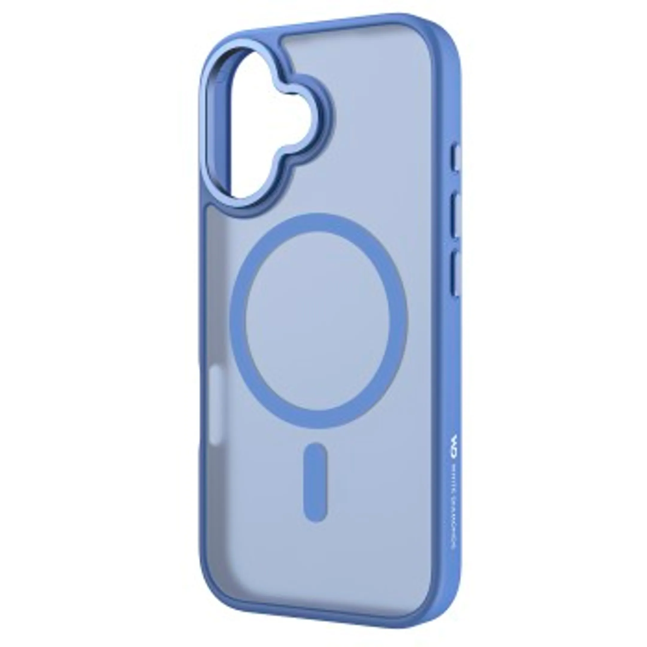 White Diamonds "Hybrid Cover voor iPhone 16, blauw " image