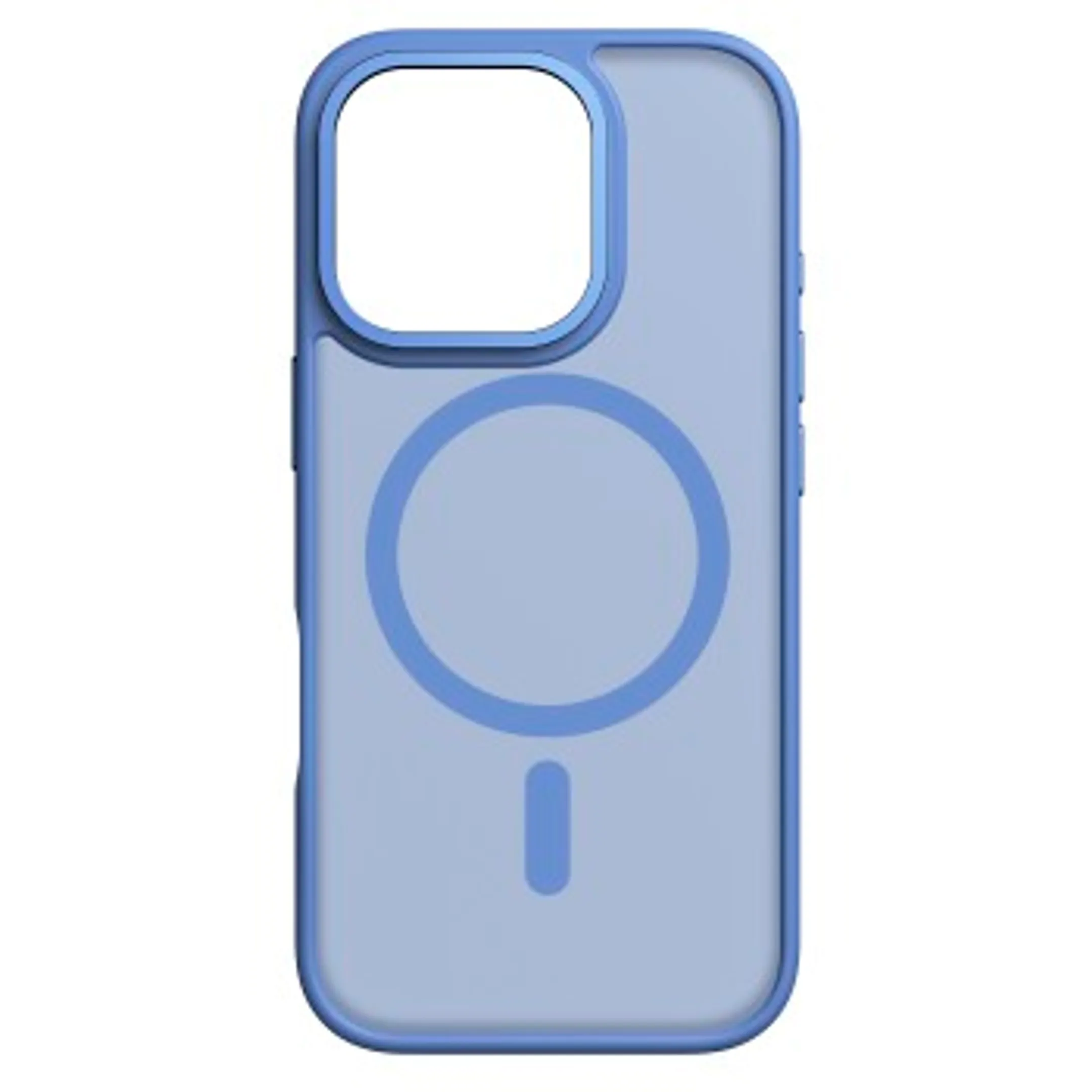 "Hybrid Cover voor iPhone 16 Pro, blauw "