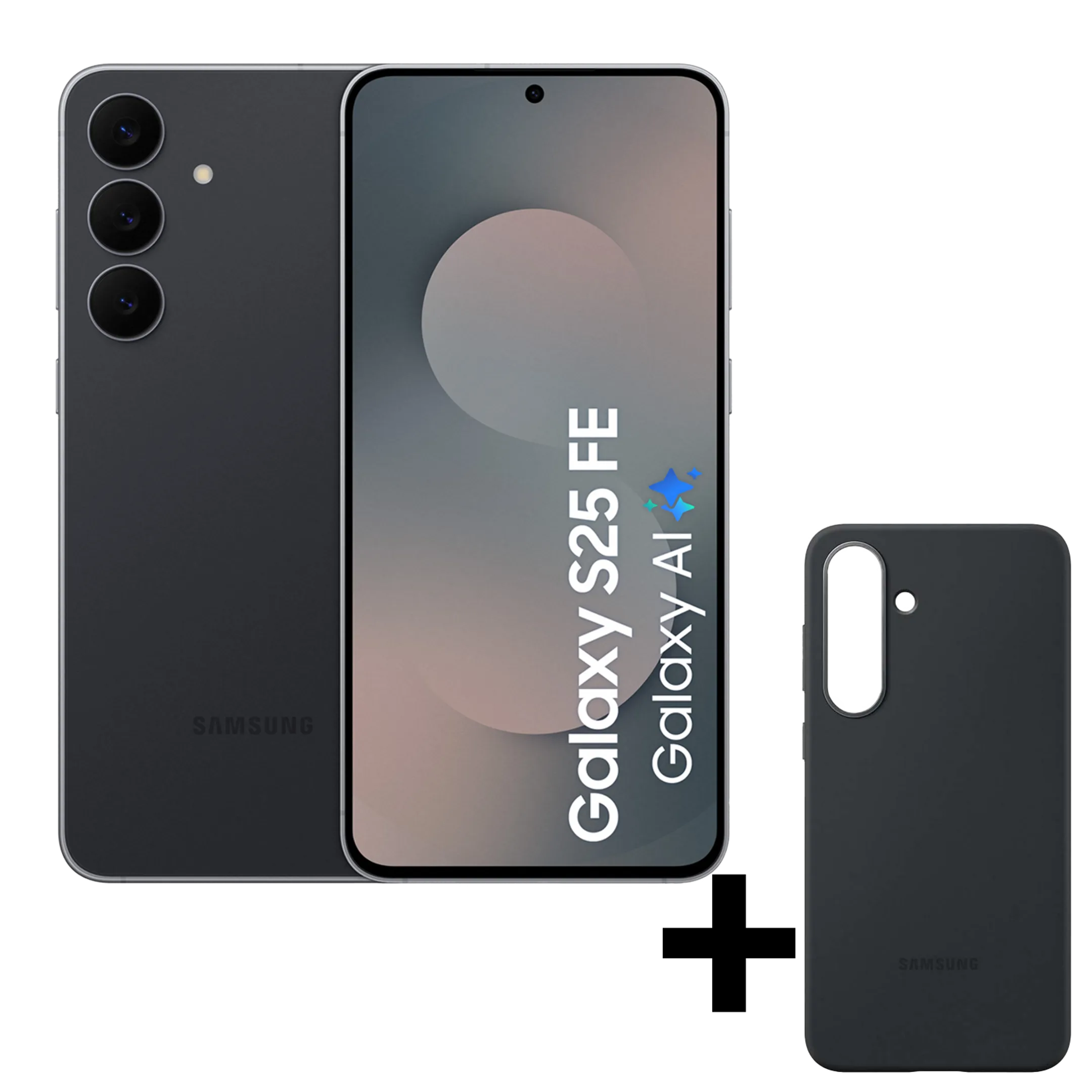Galaxy S25 FE 256 GB - Zwart + Silicone case