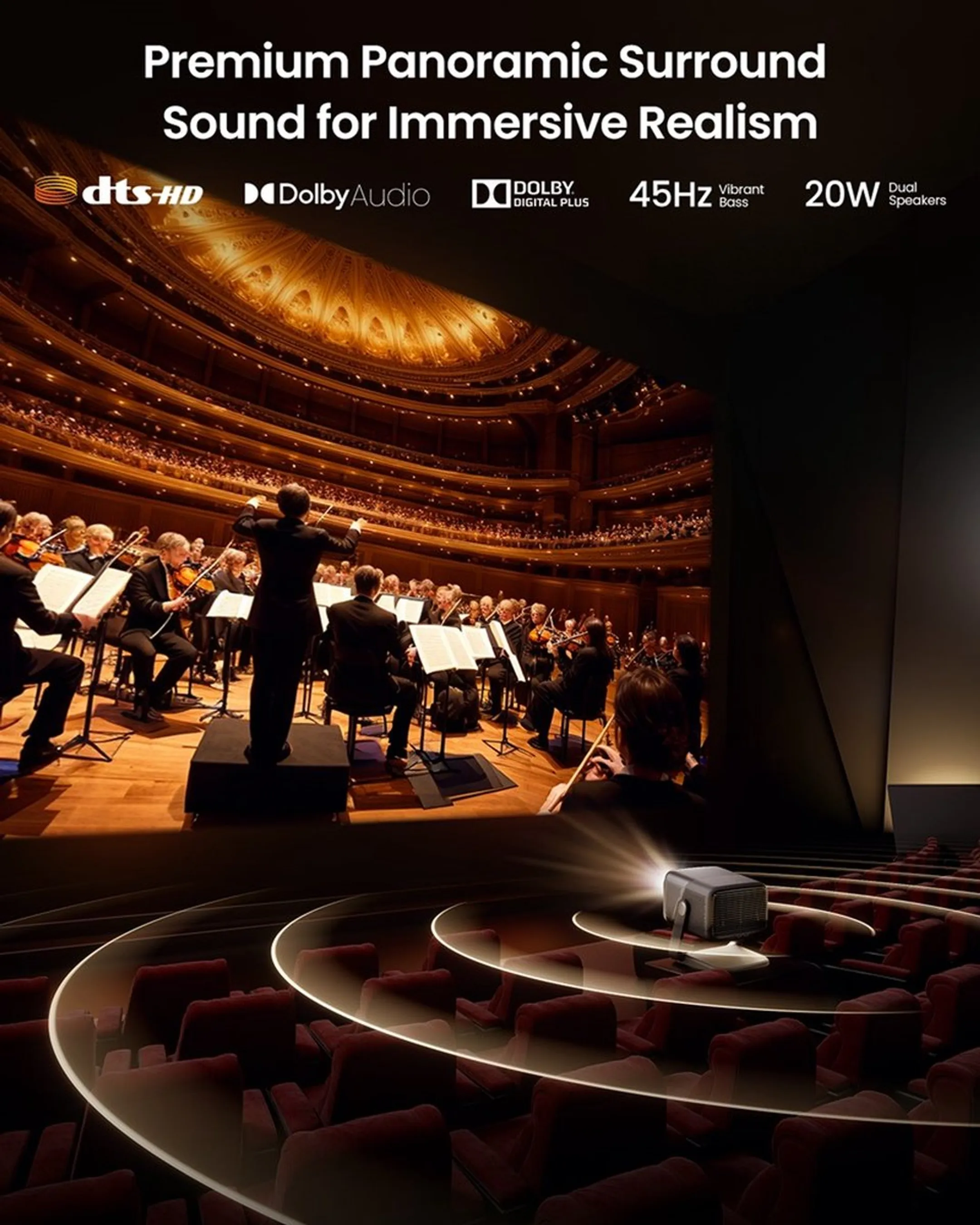 JMGO 4K N1S Ultimate Beamer - Grijs image